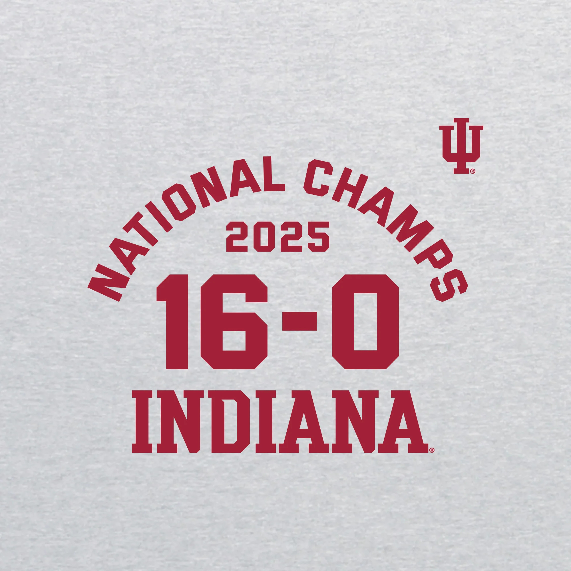 Indiana National Champions 2025 16-0 T-Shirt - Image 5