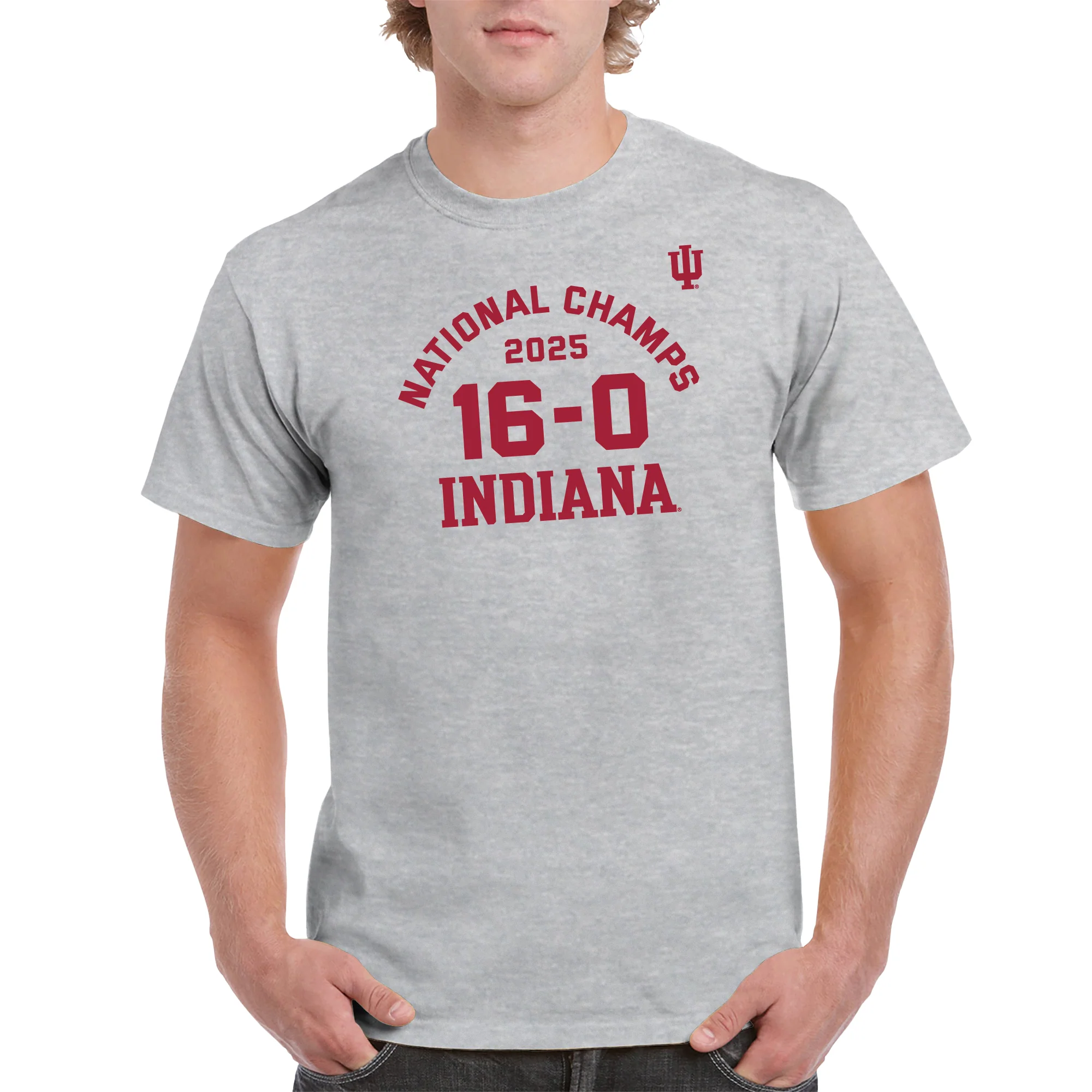 Indiana National Champions 2025 16-0 T-Shirt - Image 6