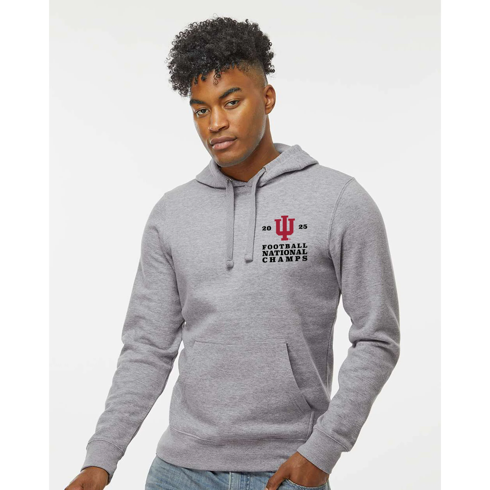 Indiana Perfect Season National Champions 2025 JA BTB Hoodie - Oxford - Image 3