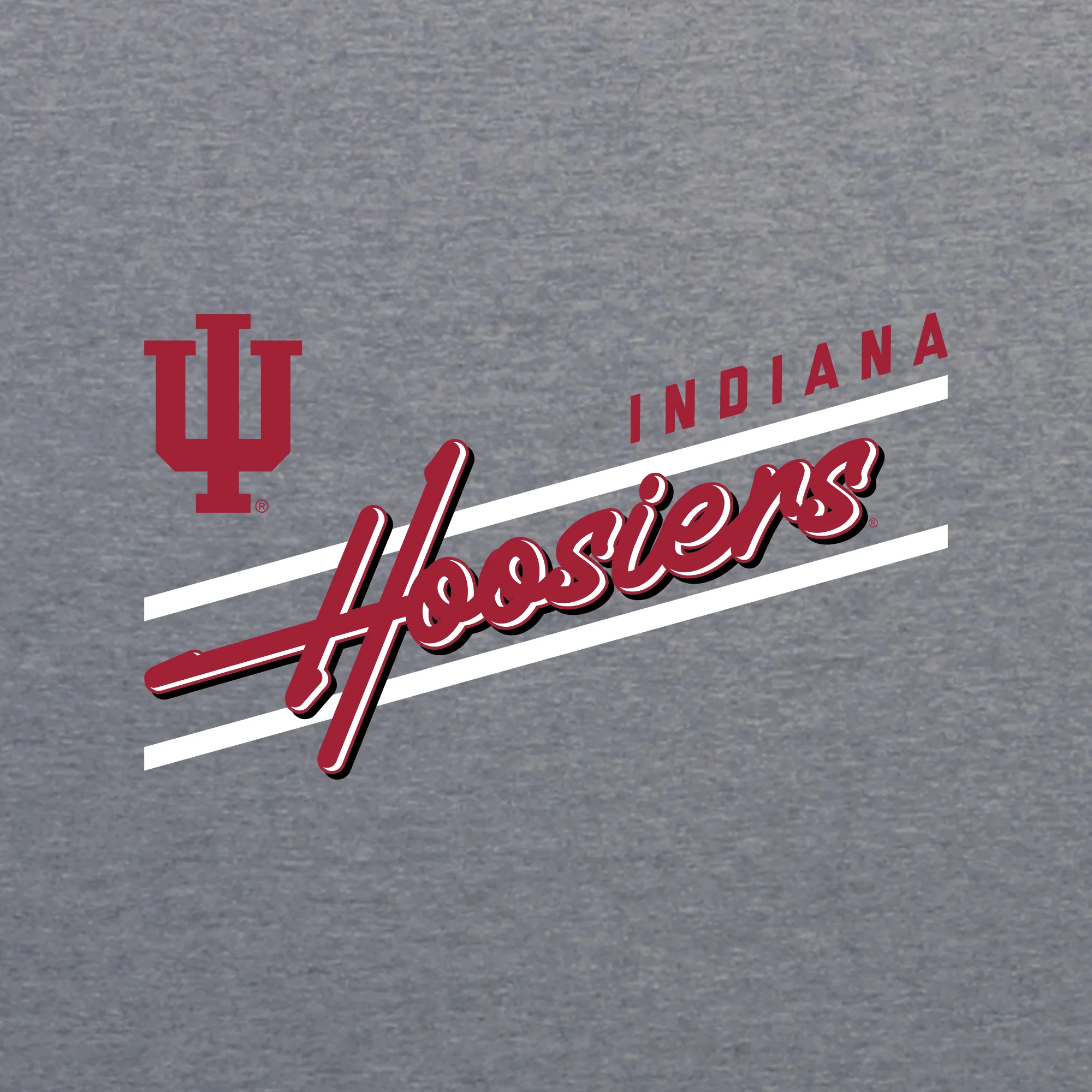 Indiana Rise Above NLA Triblend T-Shirt - Premium Heather - Image 2