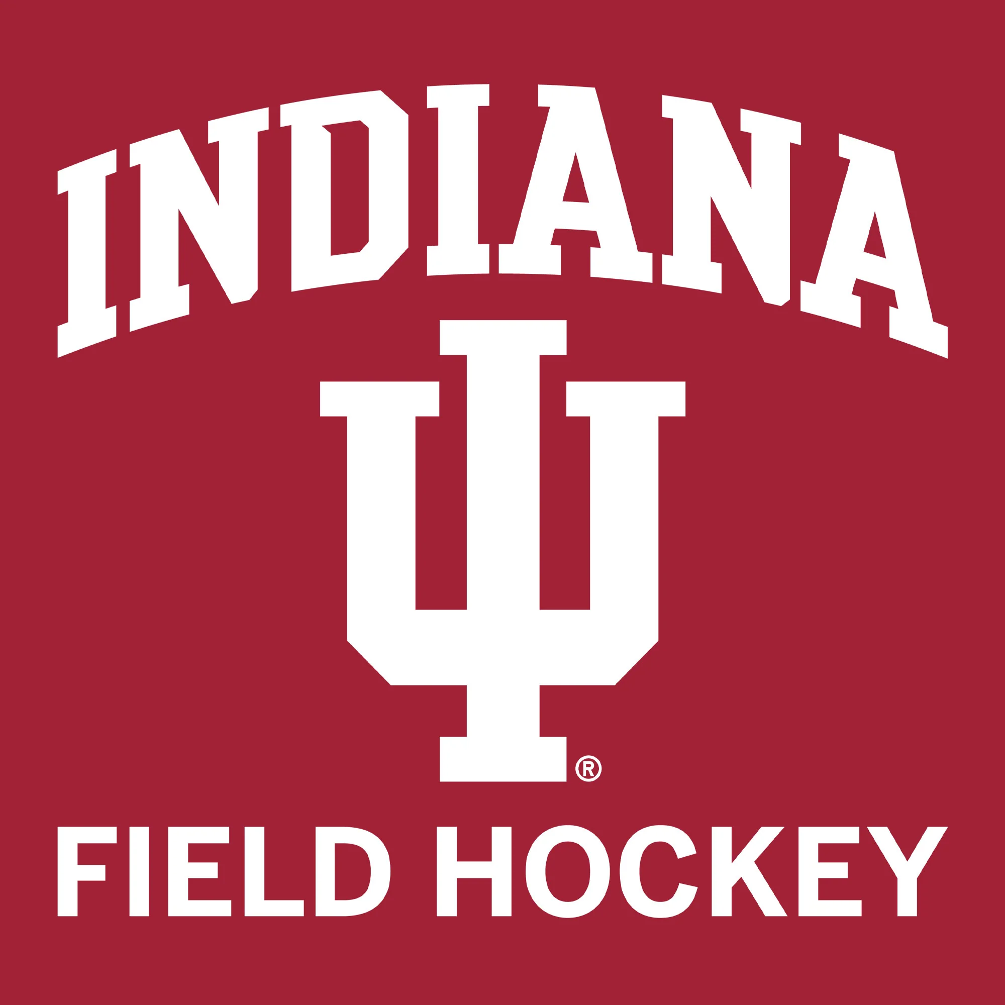 Indiana University Hoosiers Arch Logo Field Hockey Hoodie - Cardinal - Image 2