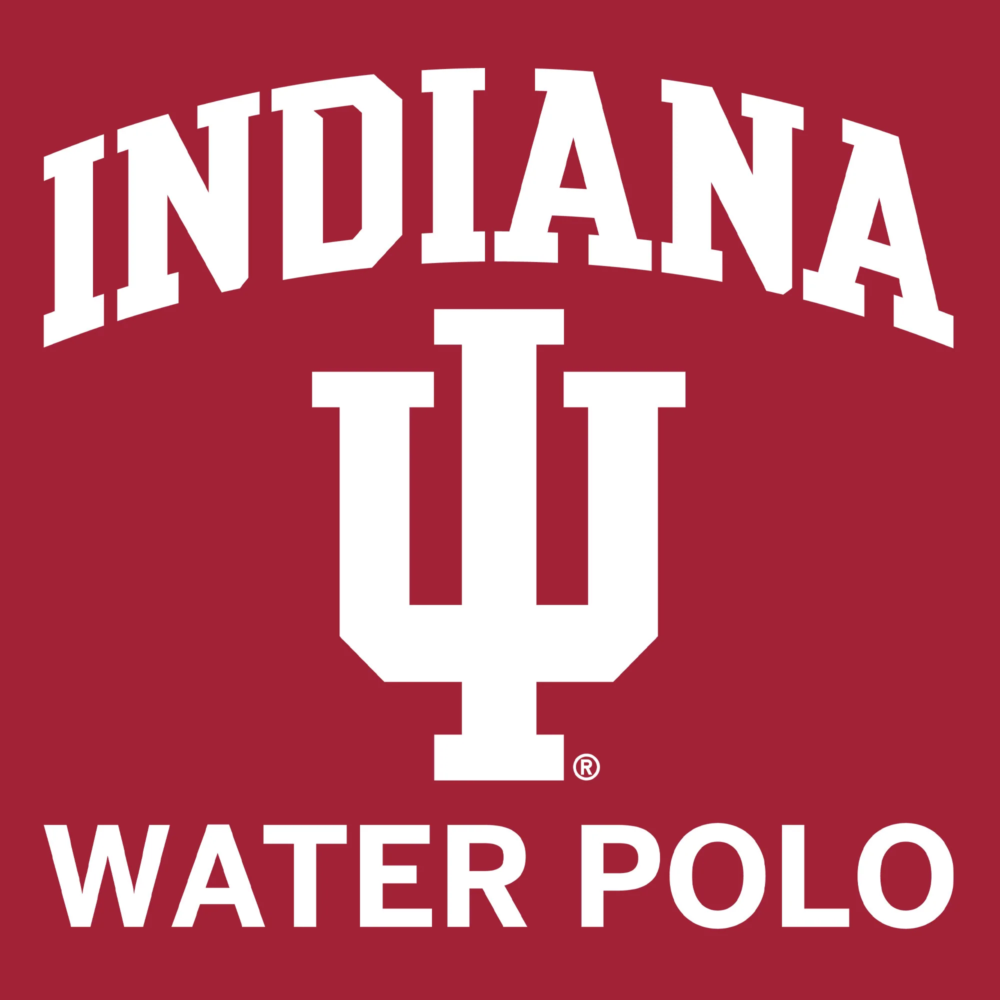 Indiana University Hoosiers Arch Logo Water Polo Hoodie - Cardinal - Image 2