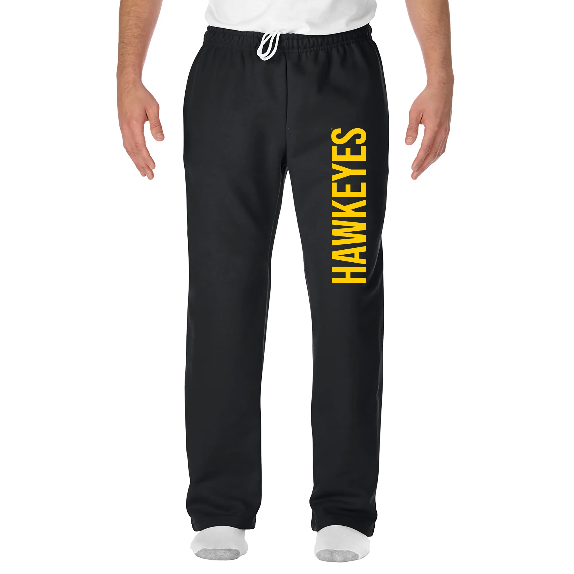 Iowa Hawkeyes Super Block Sweatpants - Black - Image 3