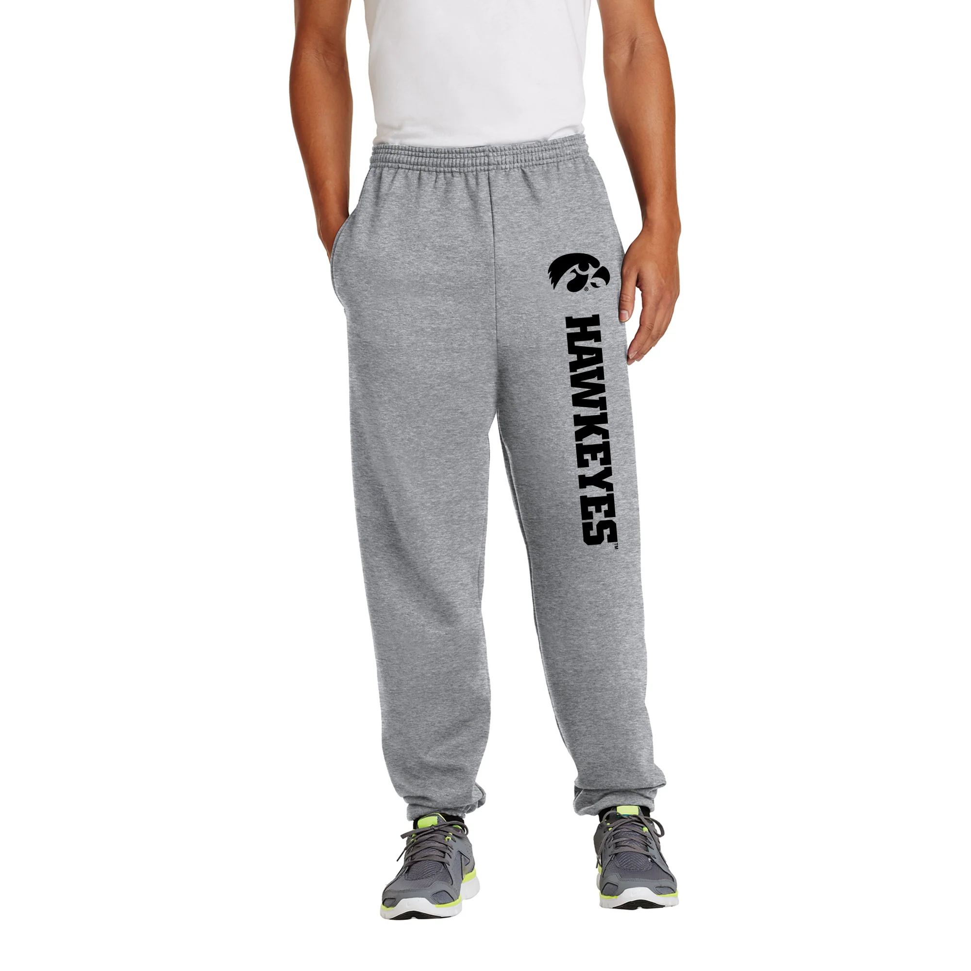 Iowa Logo Block JA BTB Sweatpants - Image 6