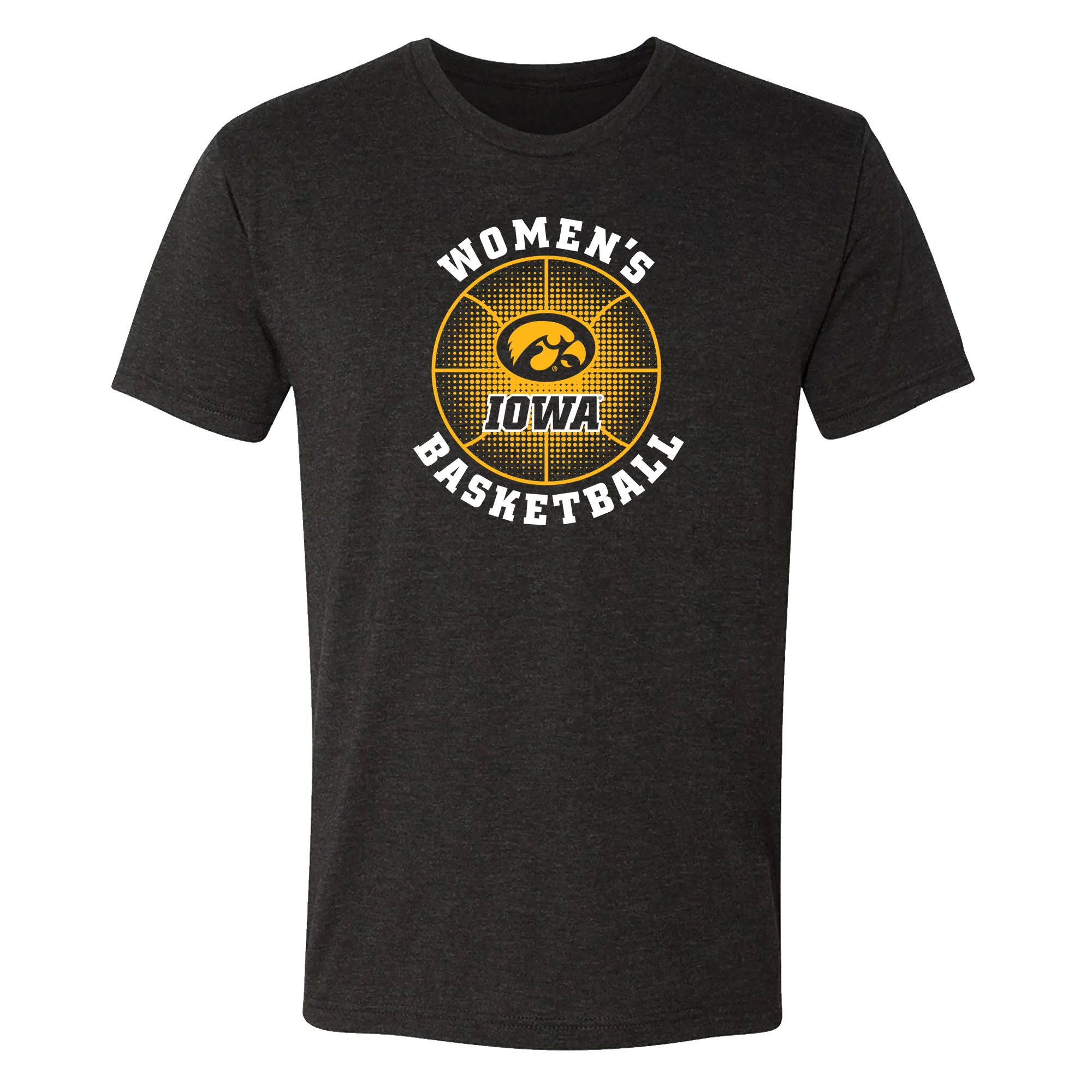 Iowa Women's Basketball Phase NLA Triblend T-Shirt - Vintage Black