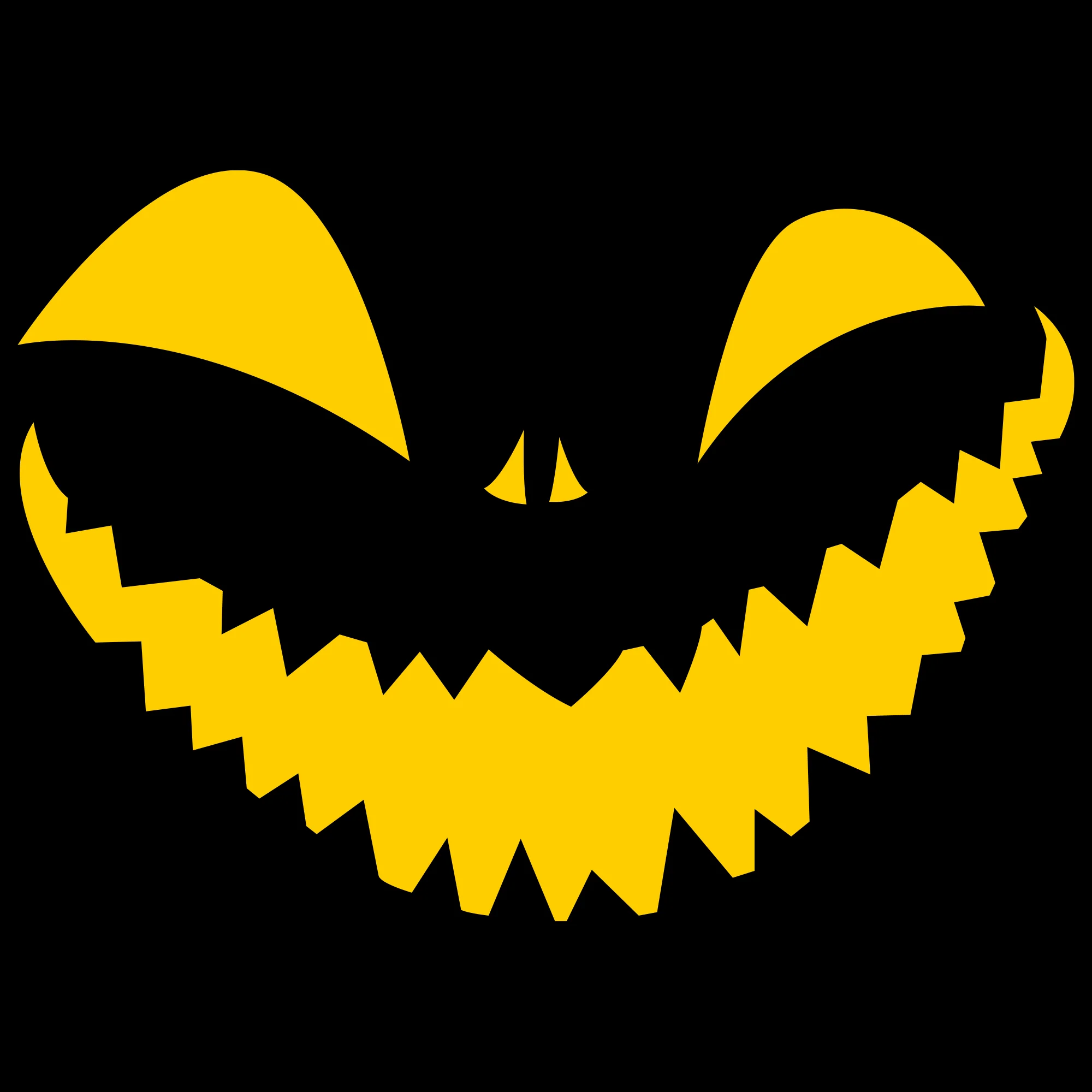 Jack-O-Lantern T-Shirt - Black - Image 2