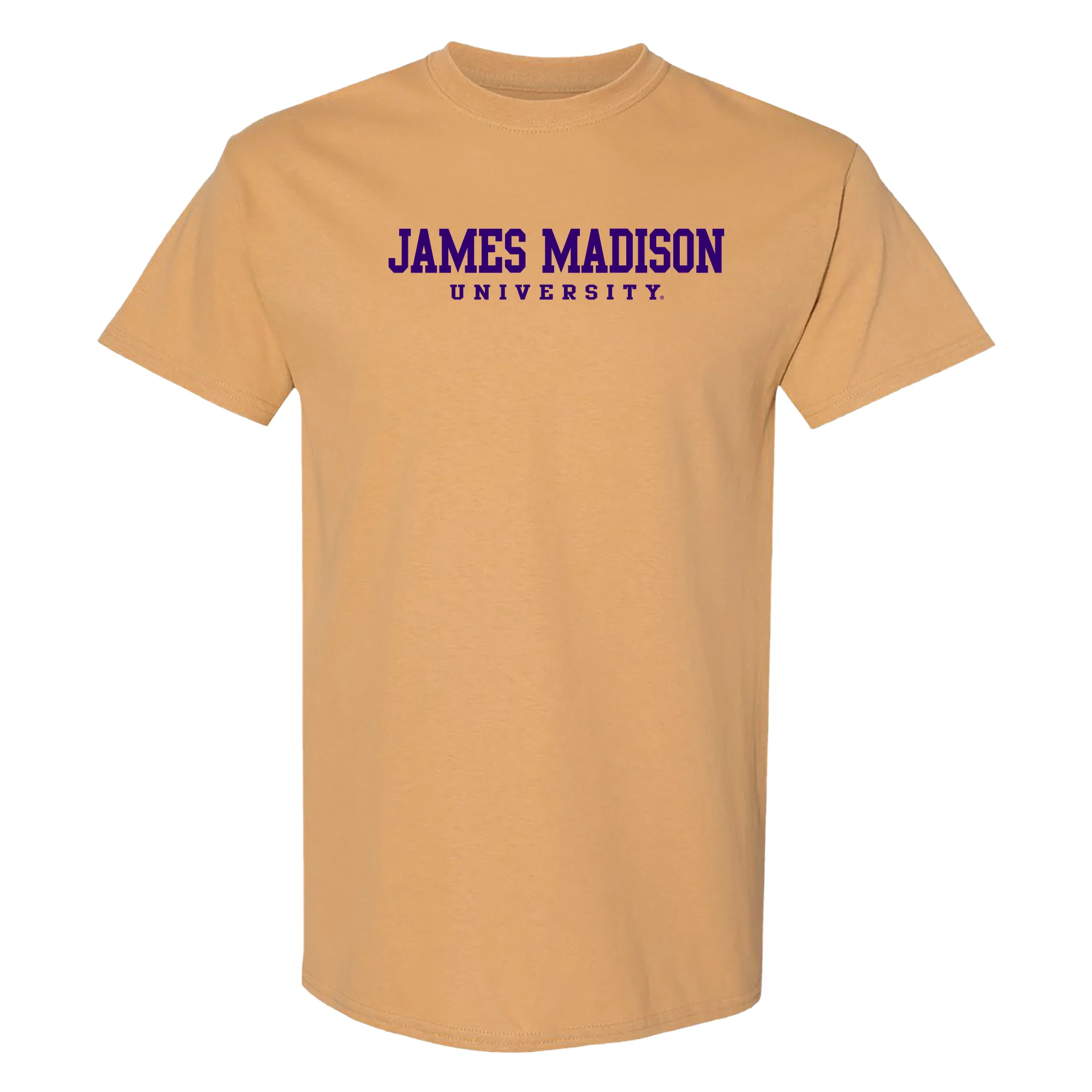 James Madison Basic Block T-Shirt - Old Gold