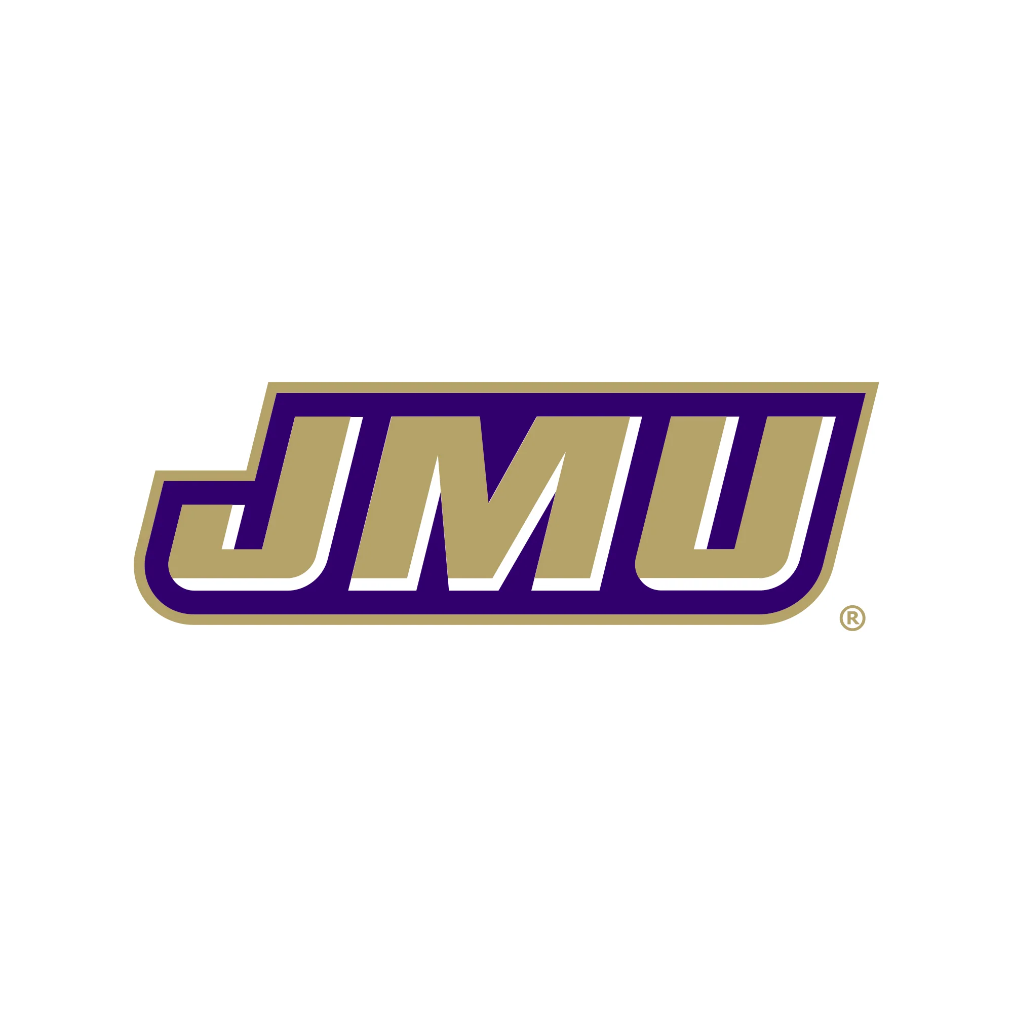 James Madison Primary Logo Long Sleeve - White - Image 2