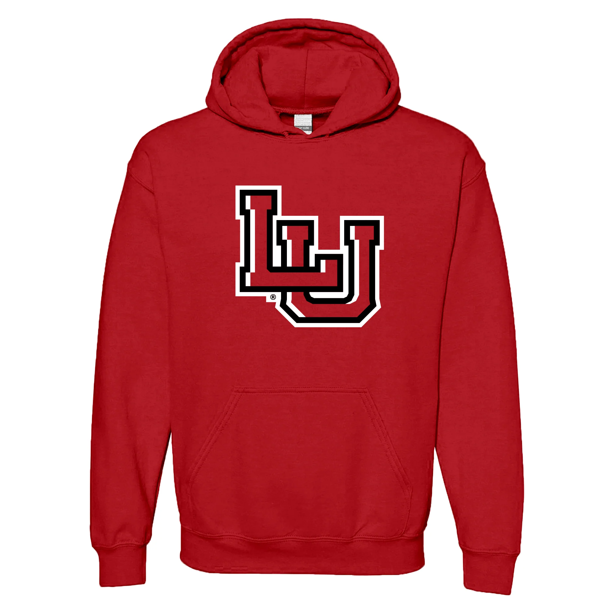 Lamar University Cardinals Primary Logo Hoodie - Red