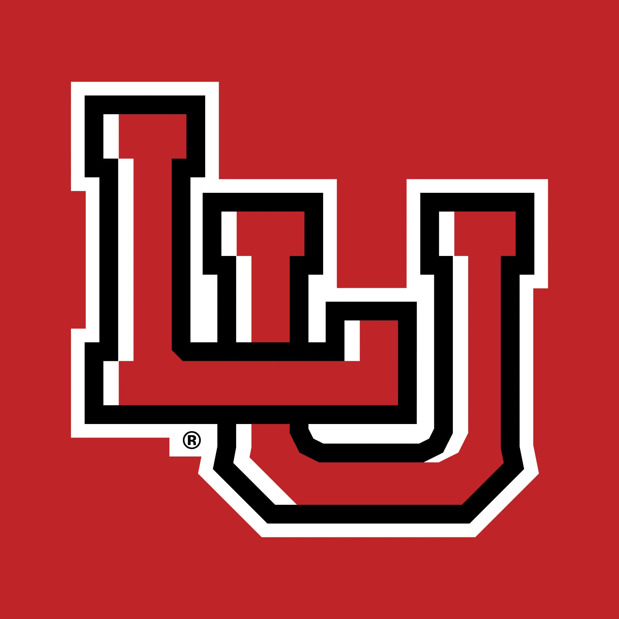 Lamar University Cardinals Primary Logo Hoodie - Red - Image 2