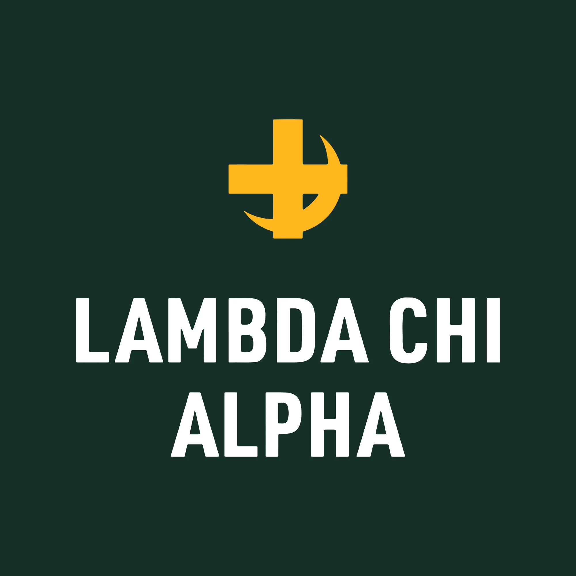 Lambda Chi Alpha Greek Primary Logo NLA T-Shirt - Forest - Image 2