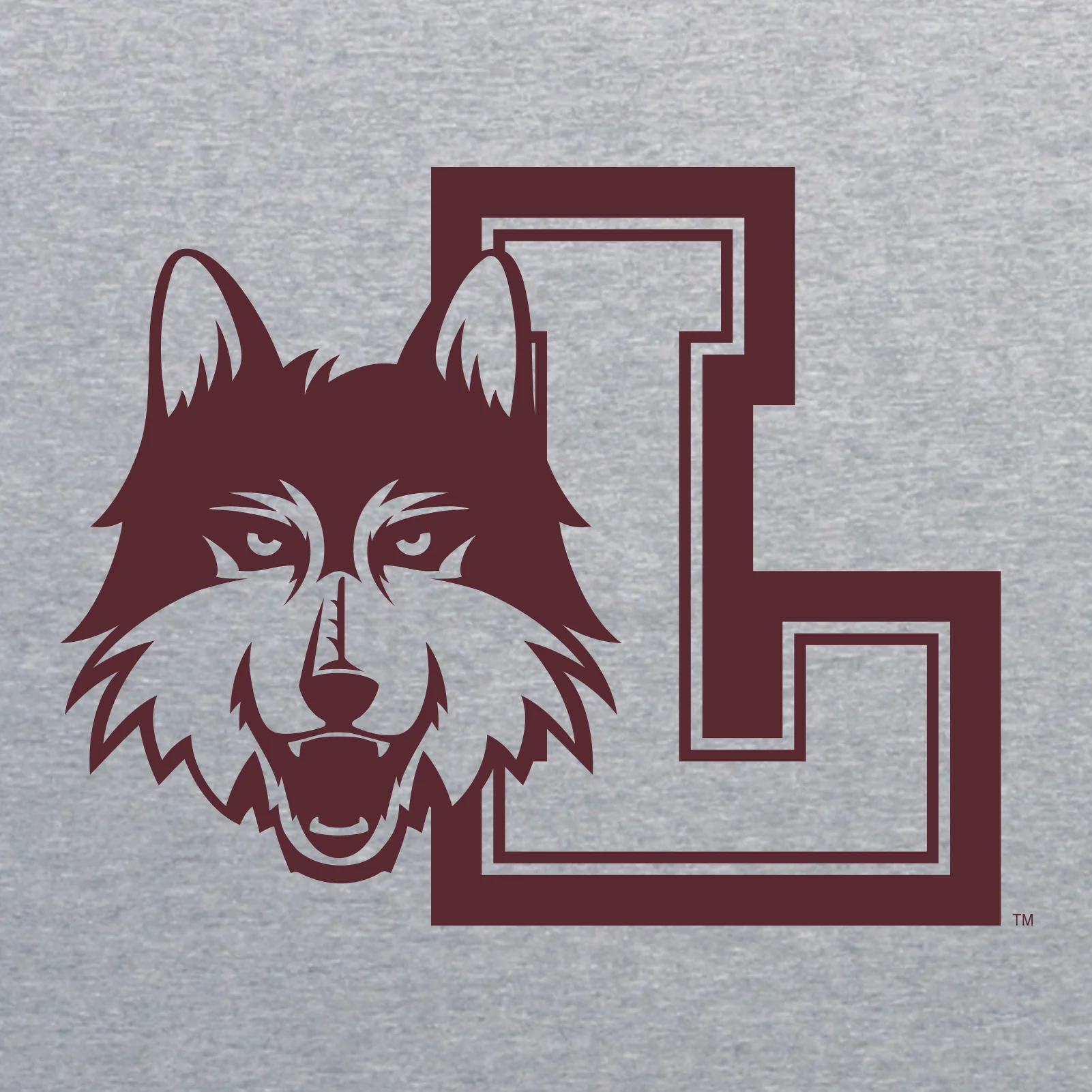 Loyola University Chicago Rambler Logo Hoodie - Sport Grey - Image 2