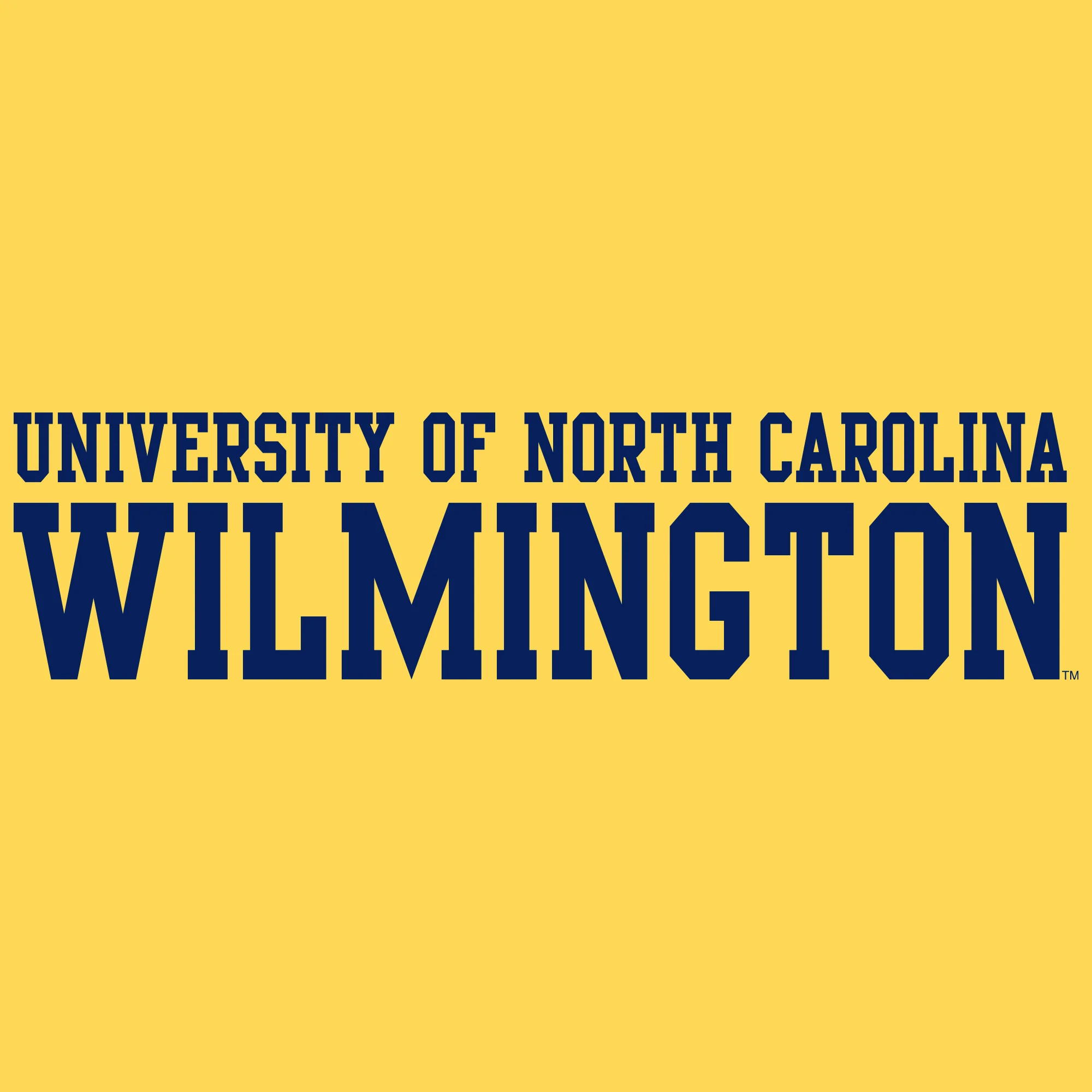 UNC Wilmington Seahawks Basic Block Women's T Shirt - Daisy - Image 2