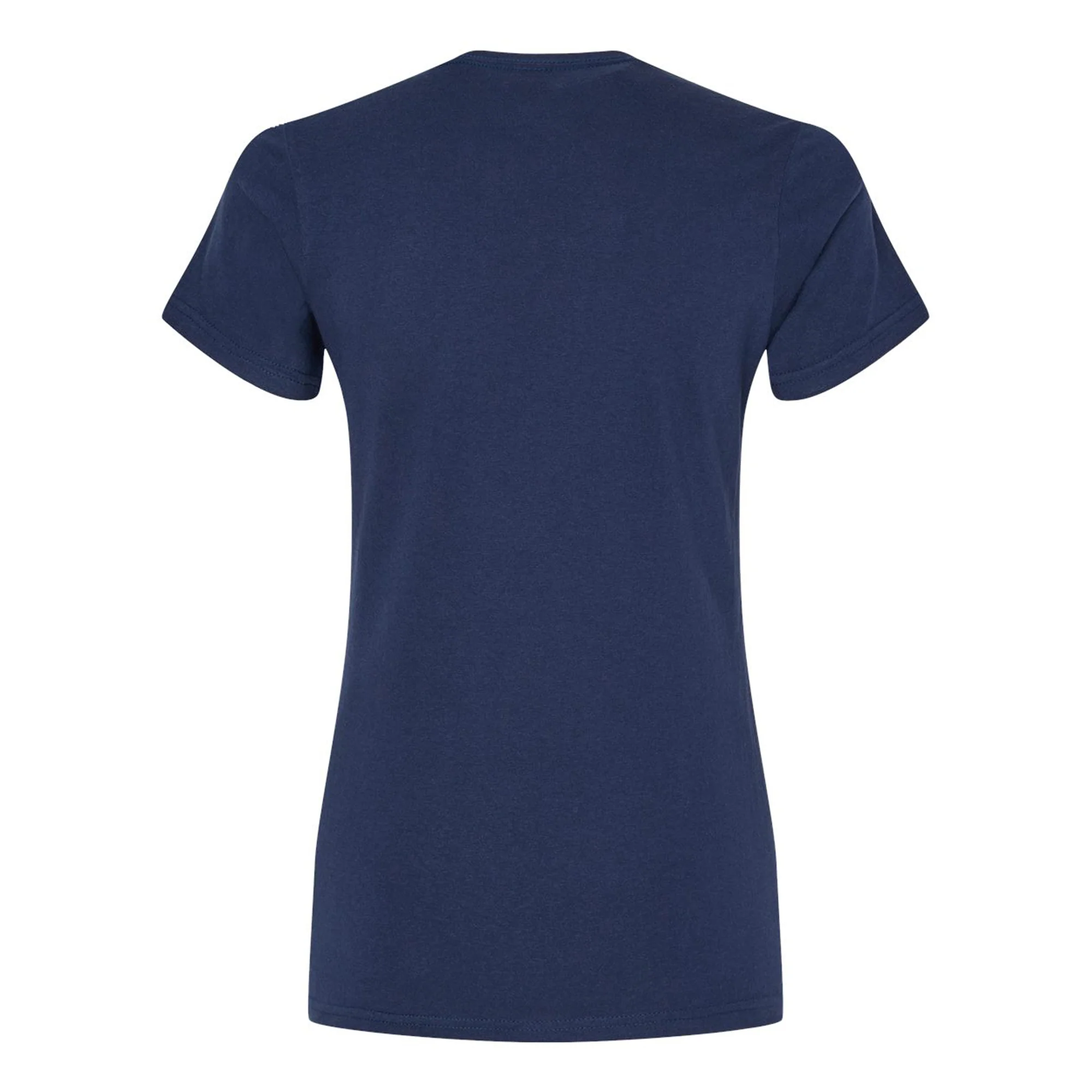 Maine Black Bears Basic Block Womens T Shirt - Navy - Image 3