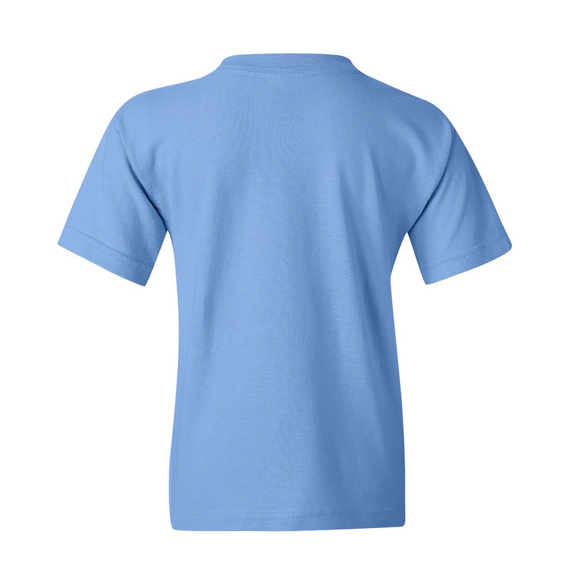 Maine Black Bears Primary Logo Youth T Shirt - Carolina Blue - Image 3