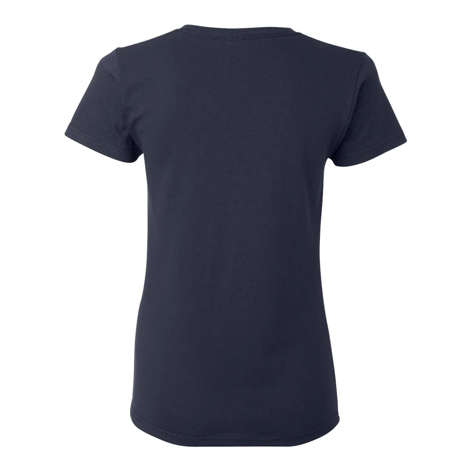 Marquette Golden Eagles Basic Block Women's Short Sleeve T Shirt - Navy - Image 3