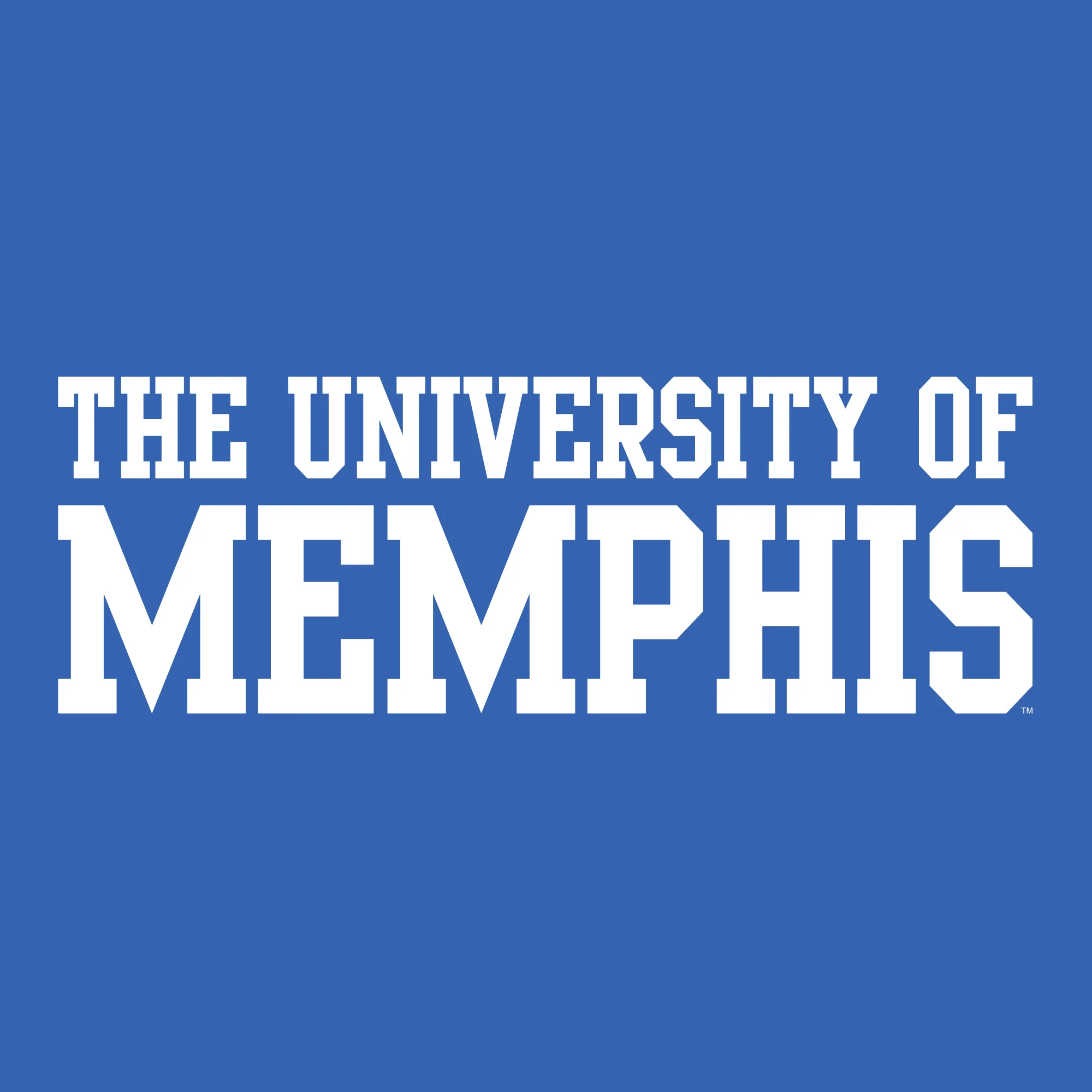 Memphis Tigers Basic Block Women's T-Shirt - Royal - Image 2