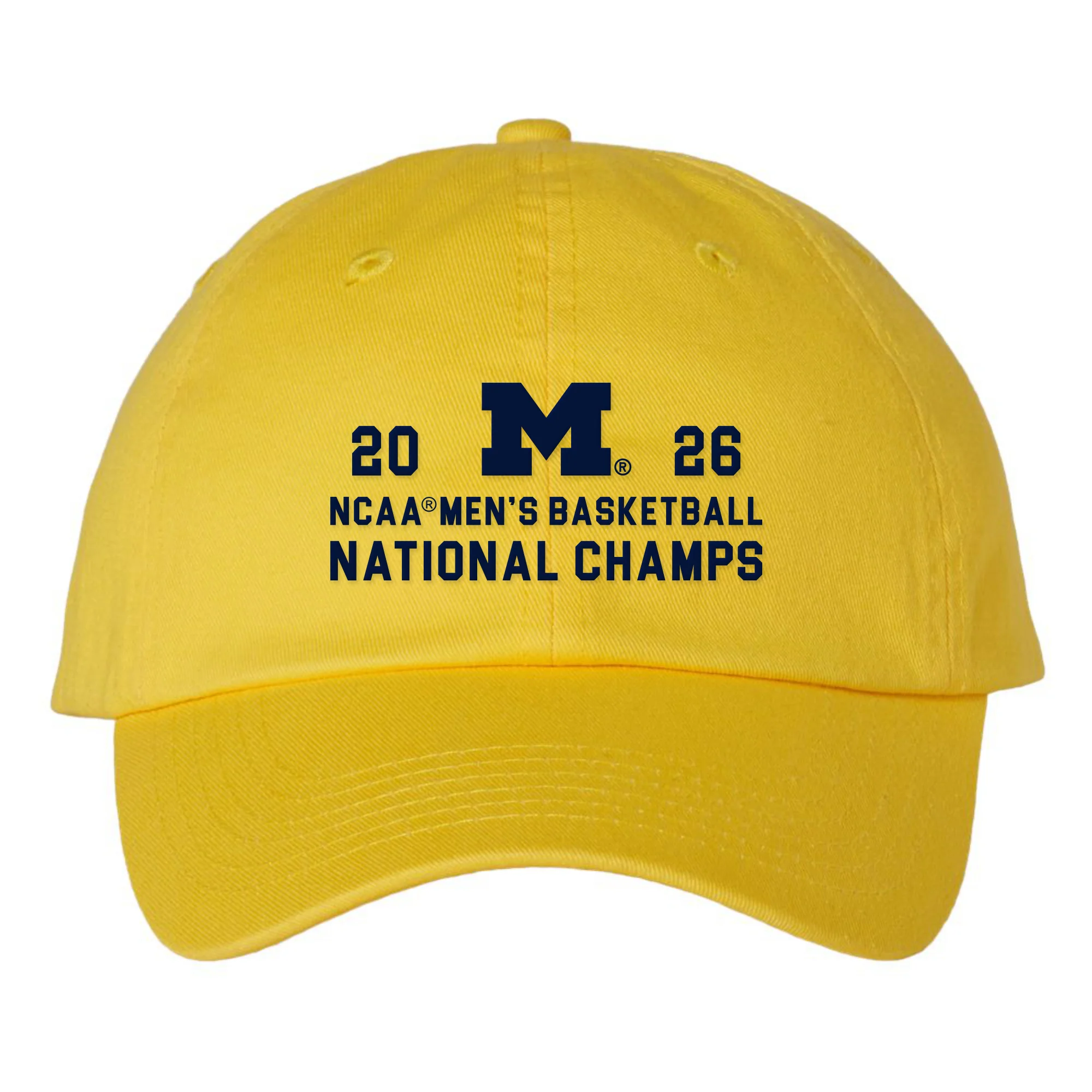 Michigan 2026 Basketball National Champions Simple Path Hat - Image 2