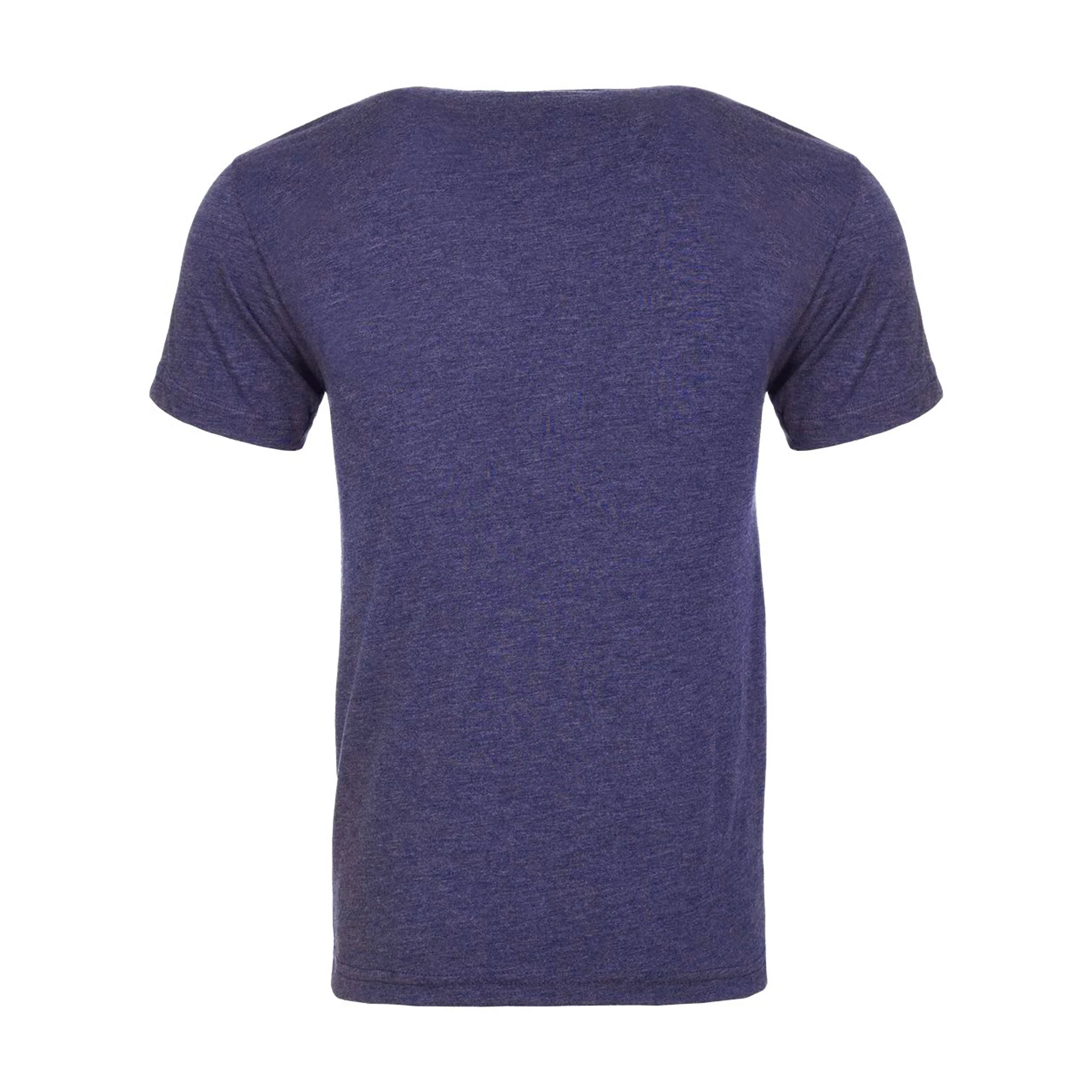 Michigan Go Blue Arc NLA Triblend T-Shirt - Vintage Navy - Image 2