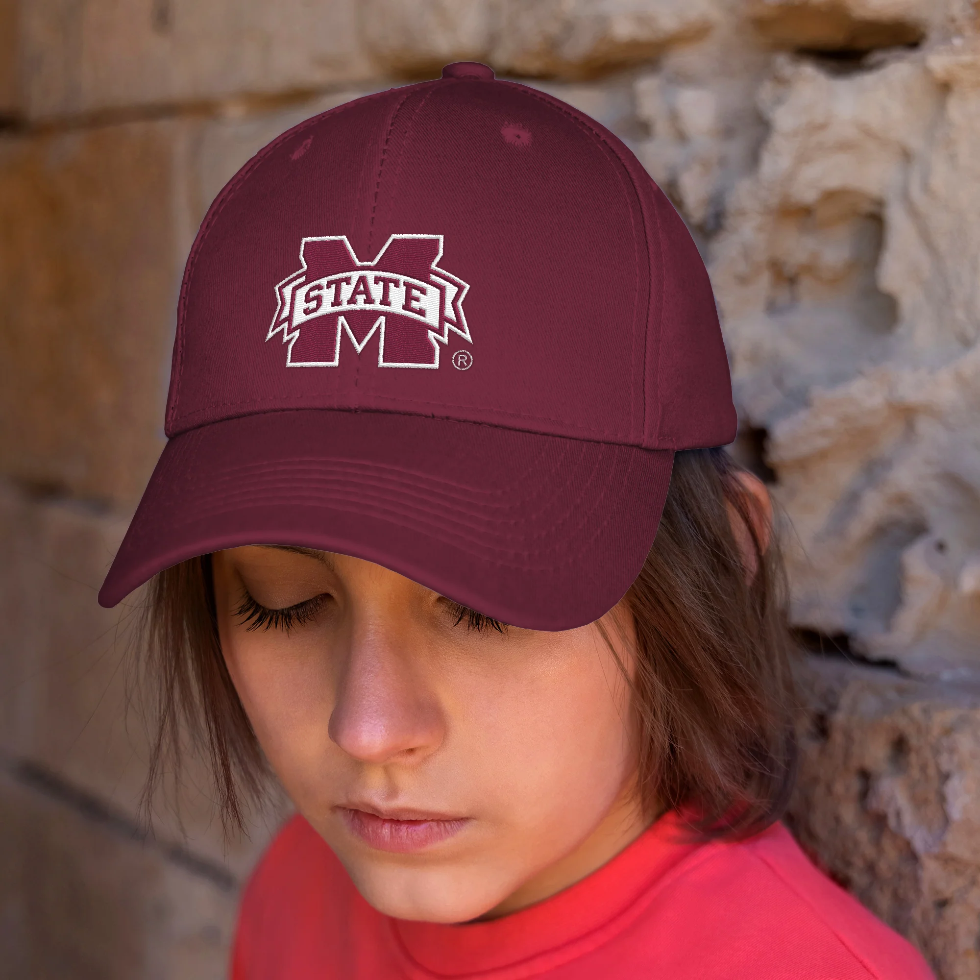 Mississippi State Primary Logo Dad Hat - Image 6