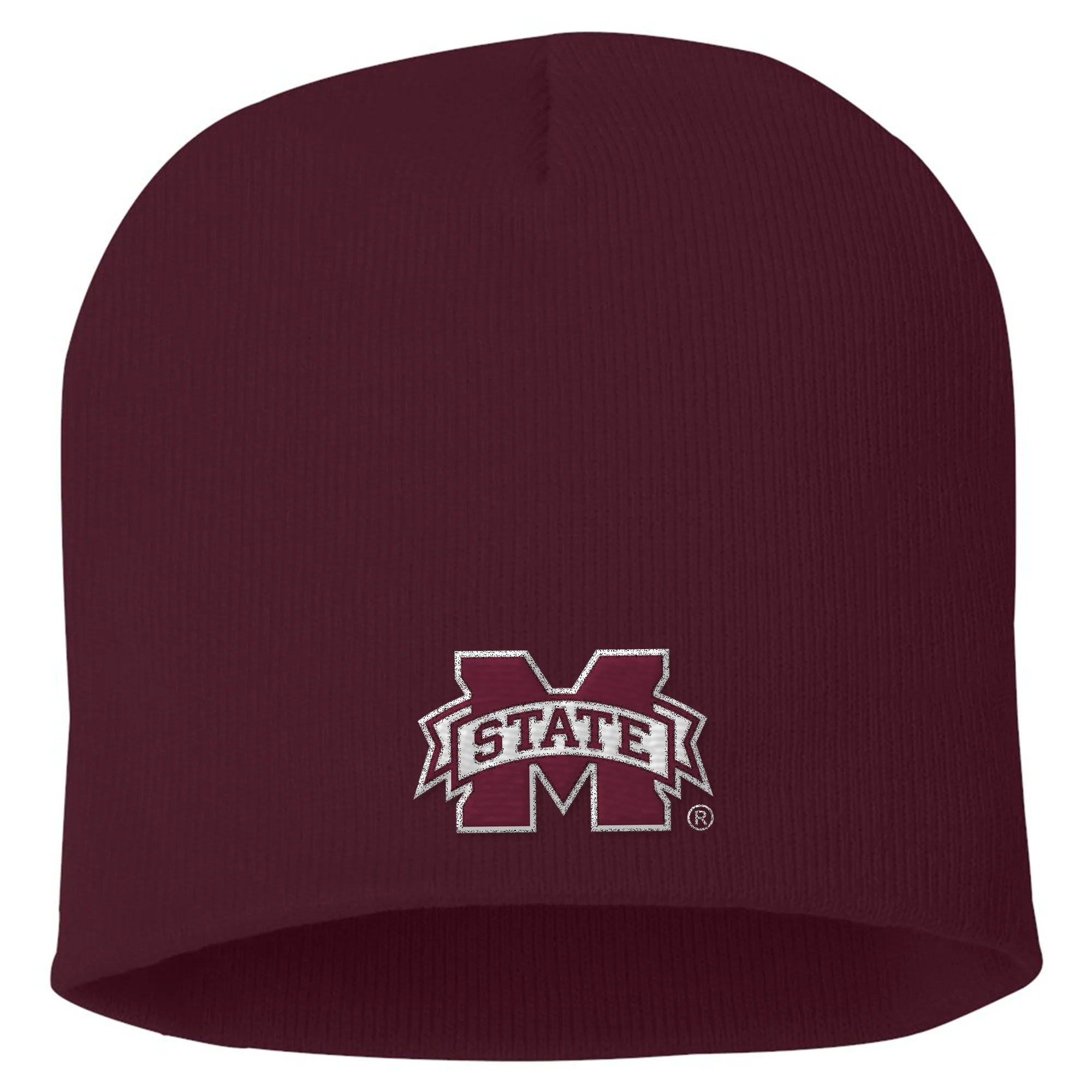 Mississippi State Primary Logo Solid Knit Beanie - Image 2