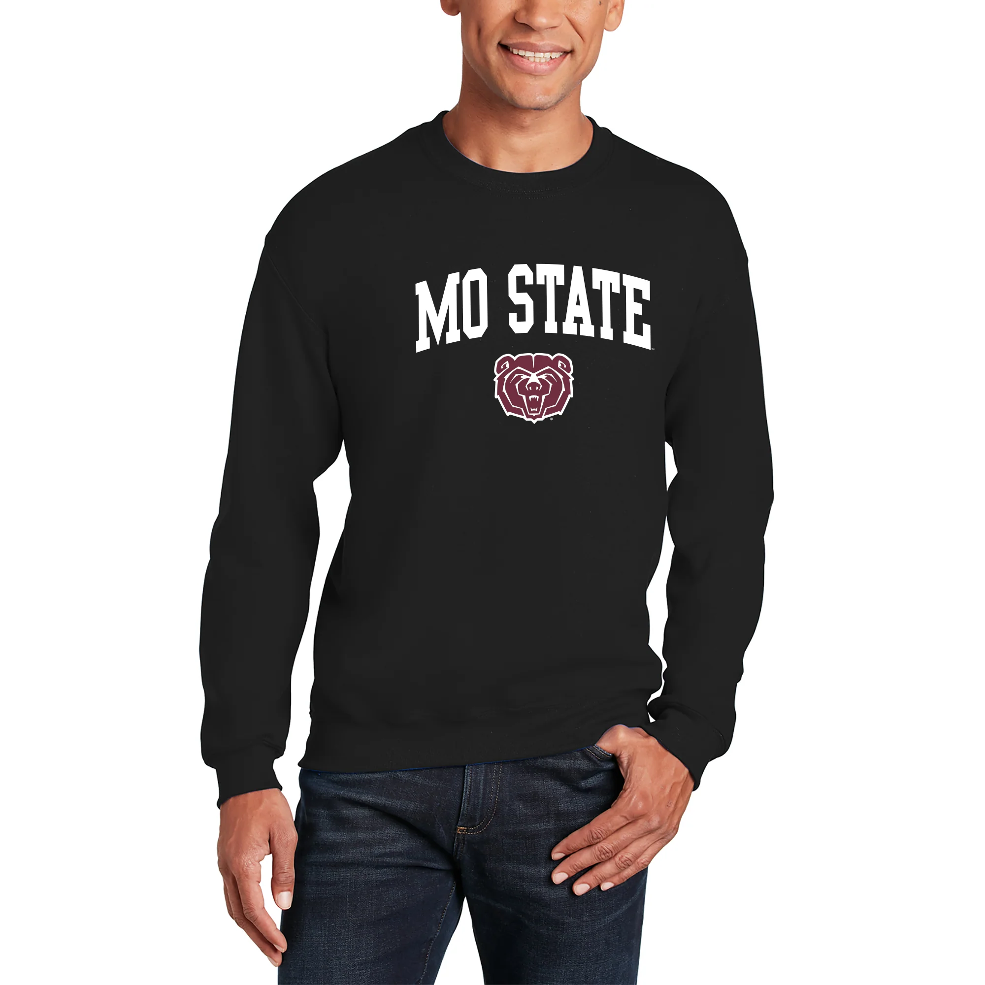 Missouri State Bears Arch Logo Crewneck - Image 4