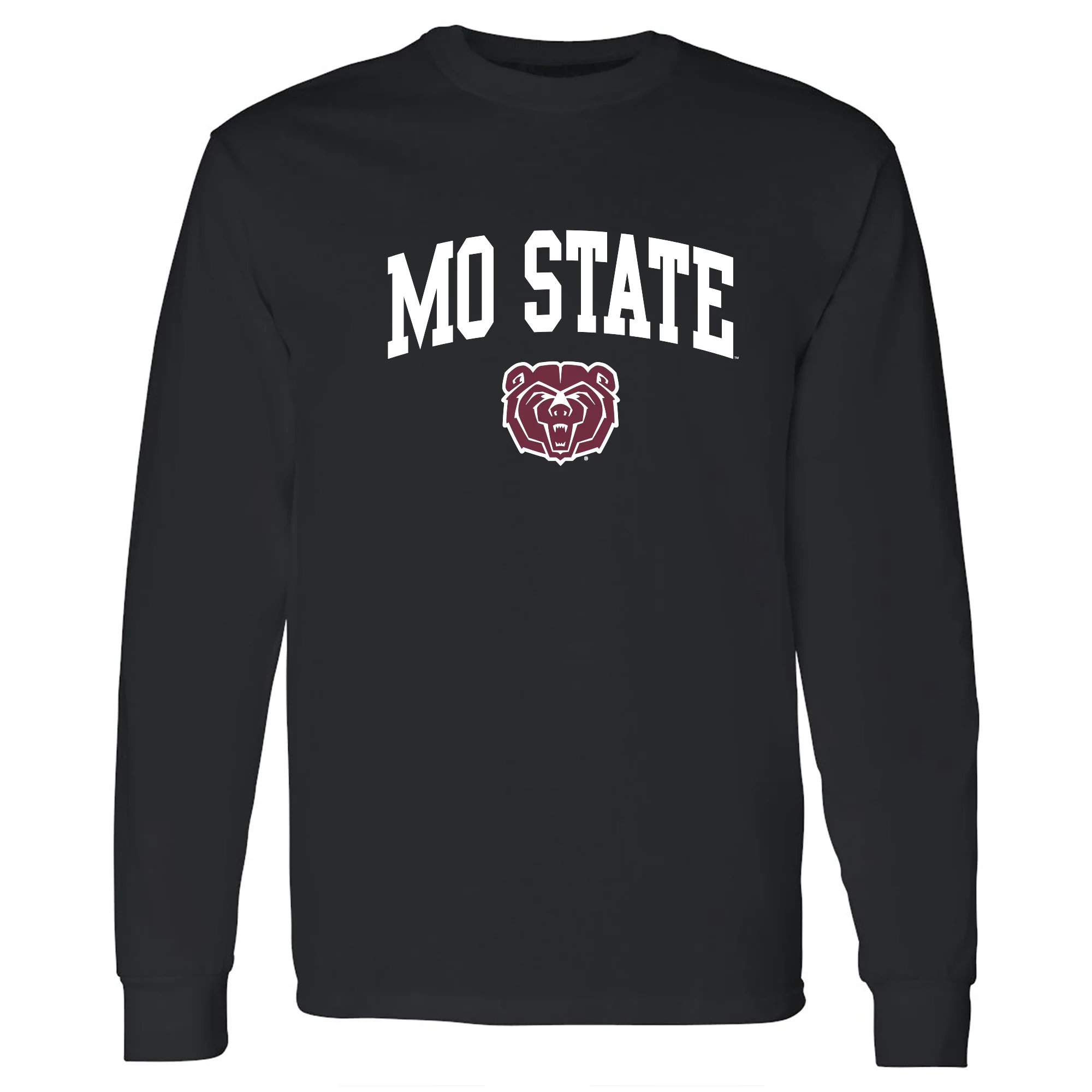 Missouri State Bears Arch Logo Long Sleeve T-Shirt