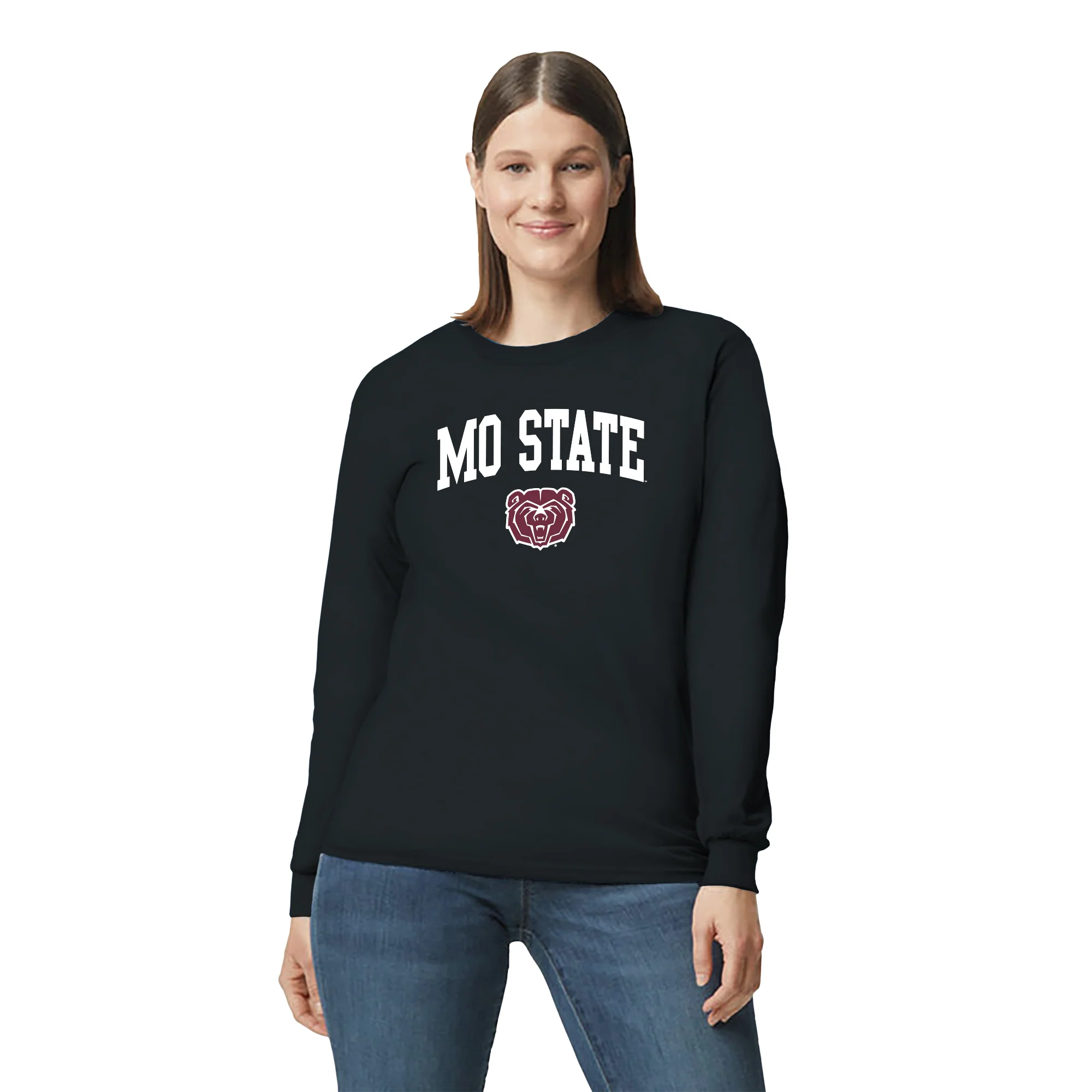 Missouri State Bears Arch Logo Long Sleeve T-Shirt - Image 5