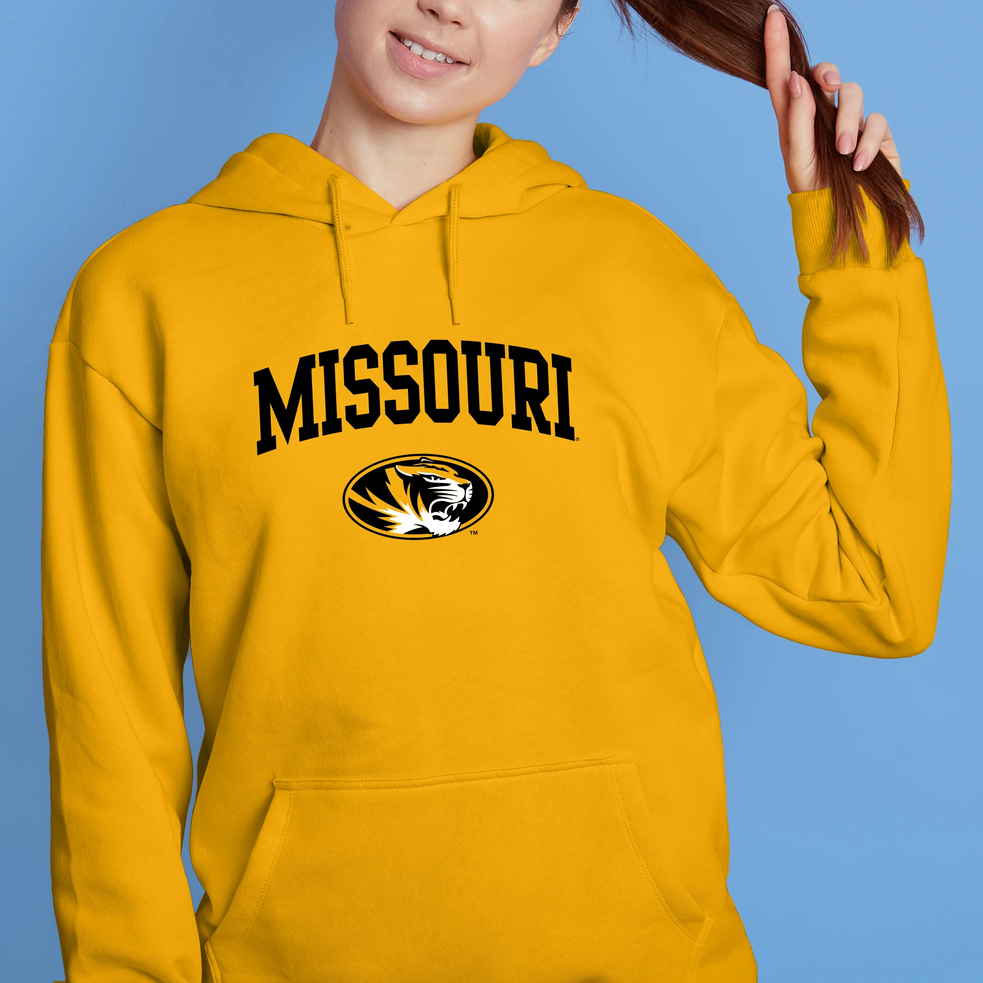 Missouri Tigers Arch Logo Hoodie - Image 8