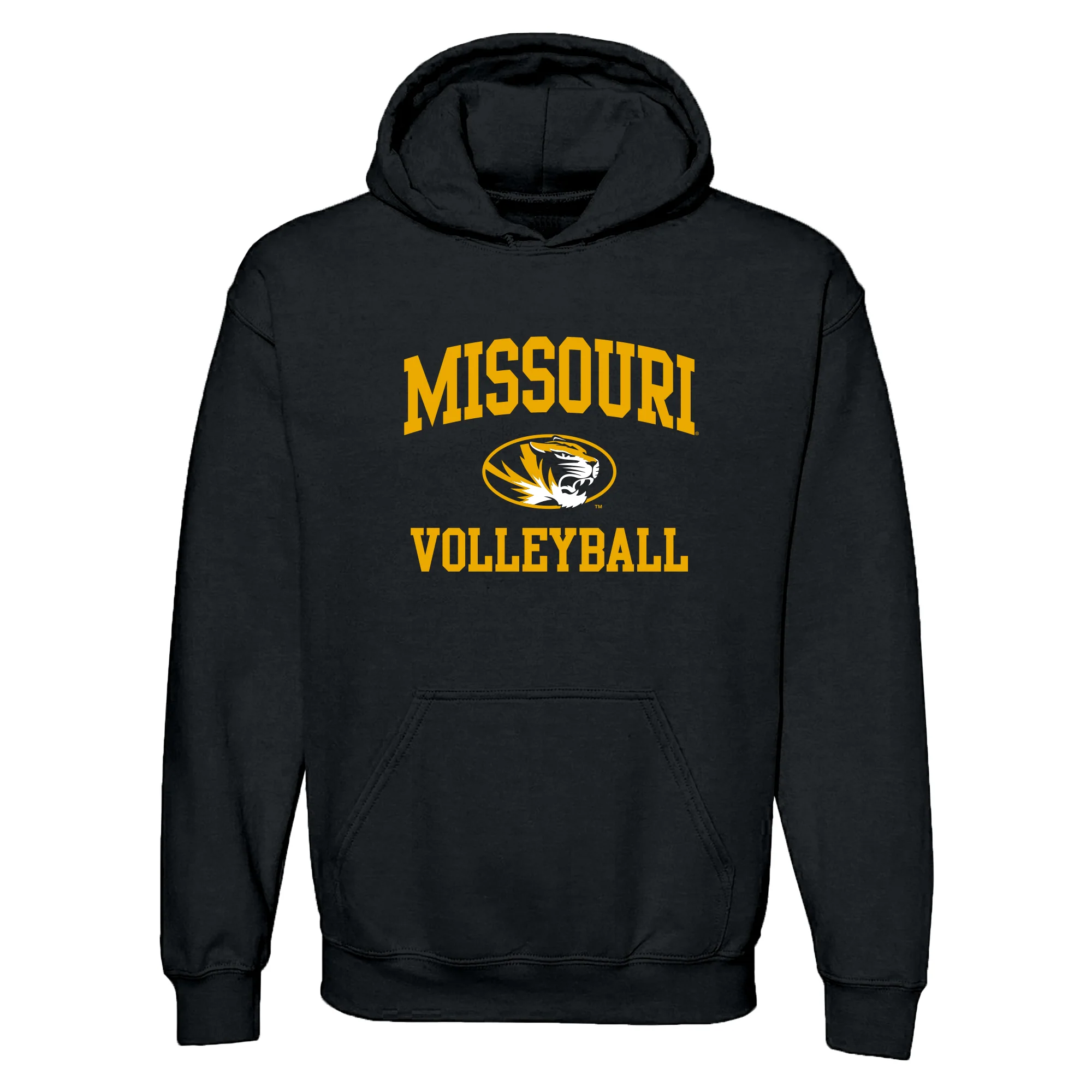 Missouri Tigers Arch Logo Volleyball Hoodie - Black