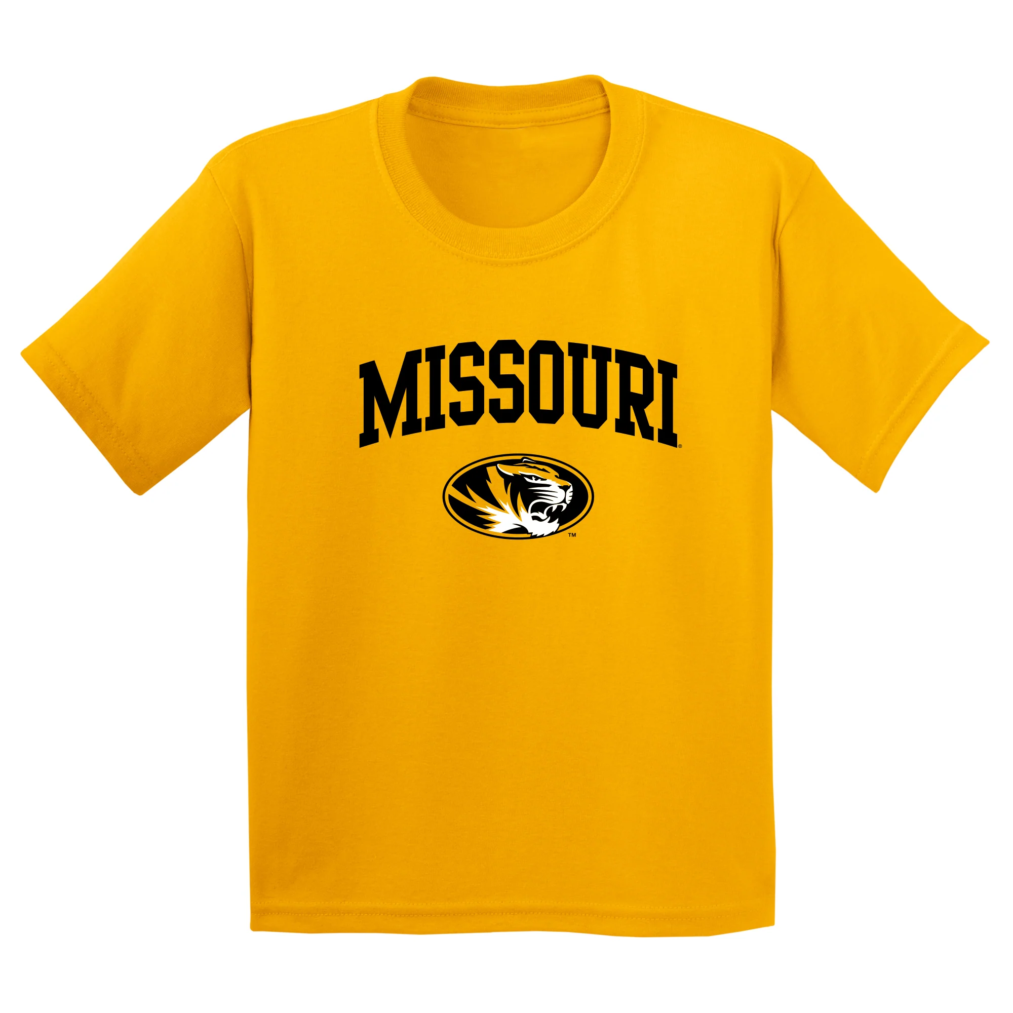Missouri Tigers Arch Logo Youth T-Shirt - Image 2