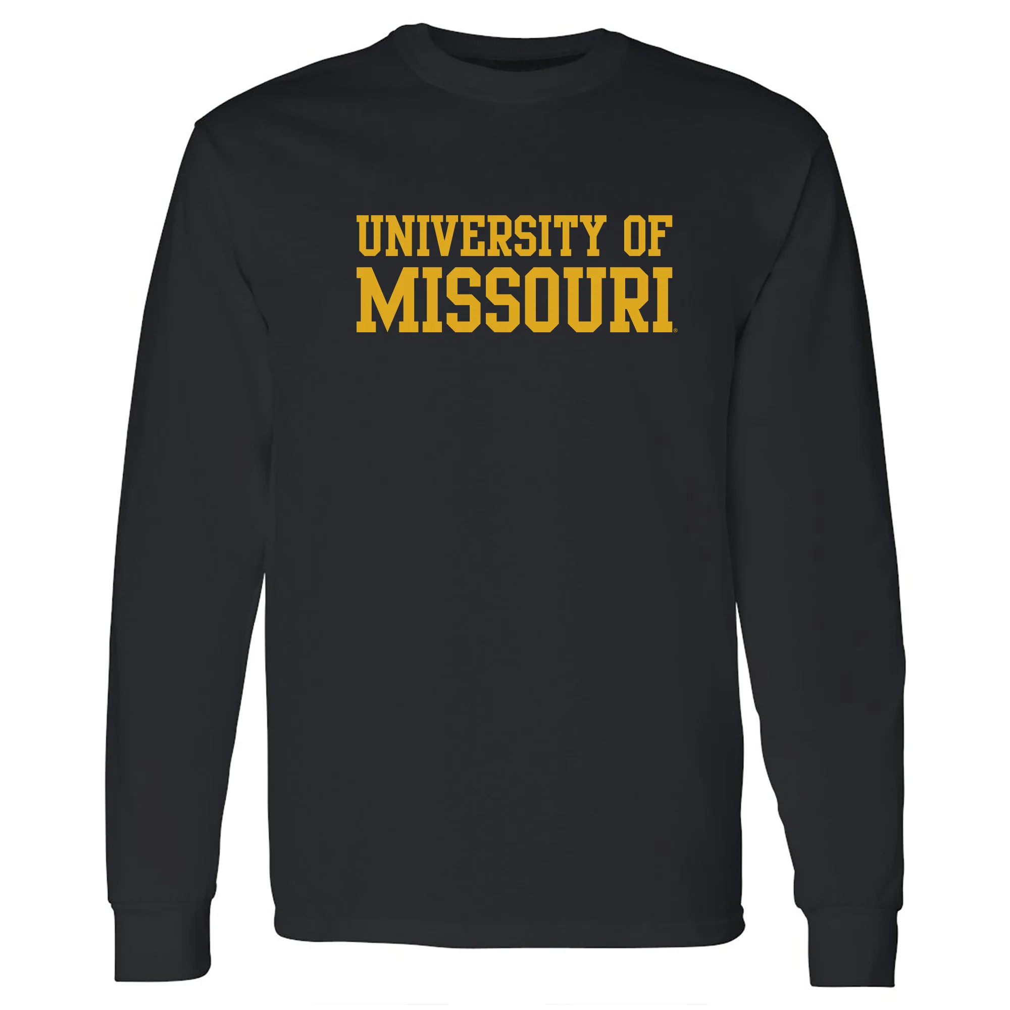 Missouri Tigers Basic Block Long Sleeve - Black