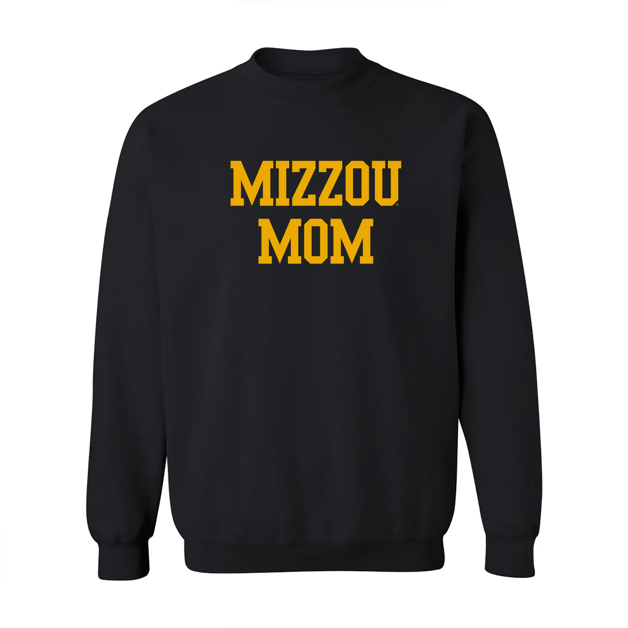 Missouri Tigers Basic Block Mom Crewneck - Black