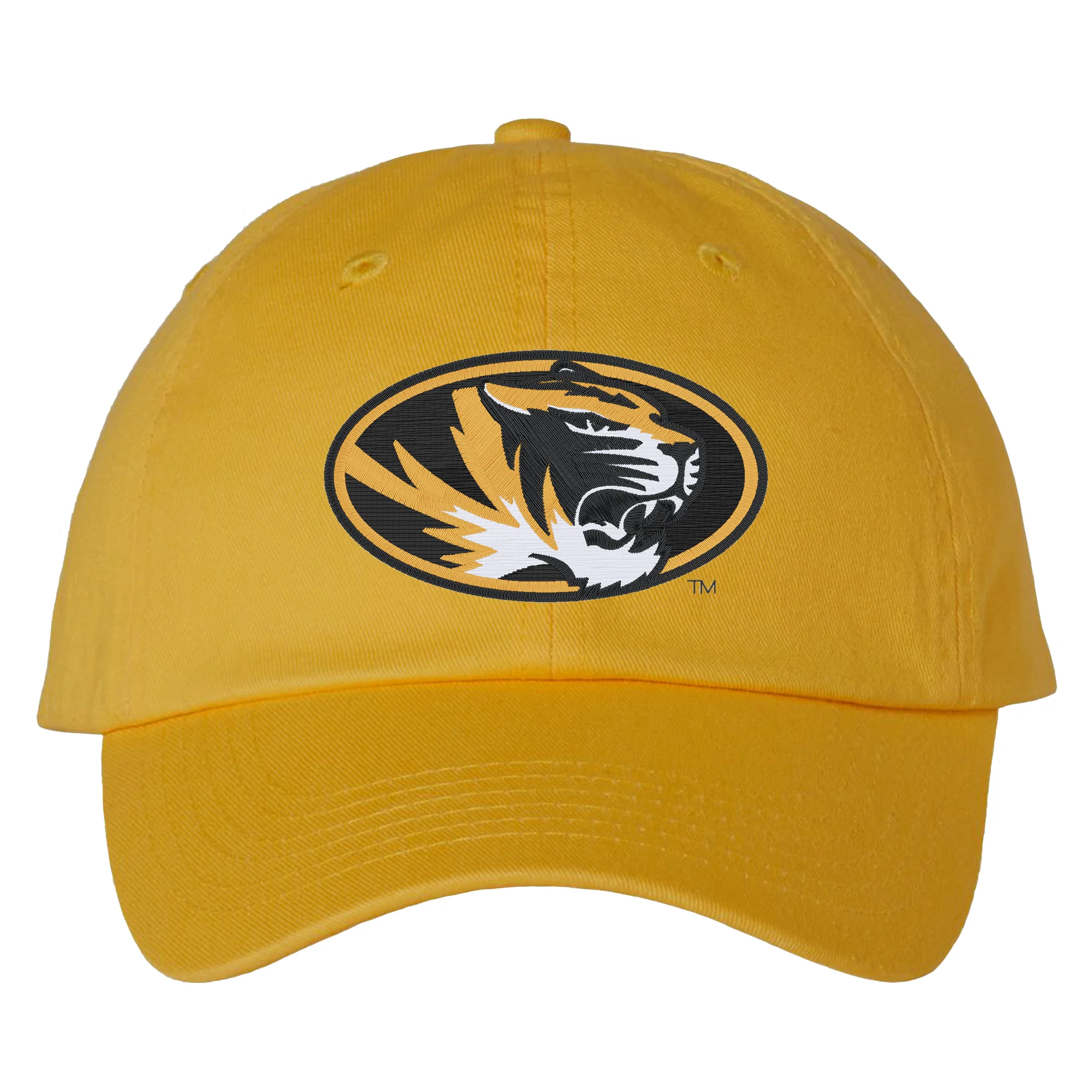 Missouri Tigers Primary Logo EMB Dad Hat - Image 3