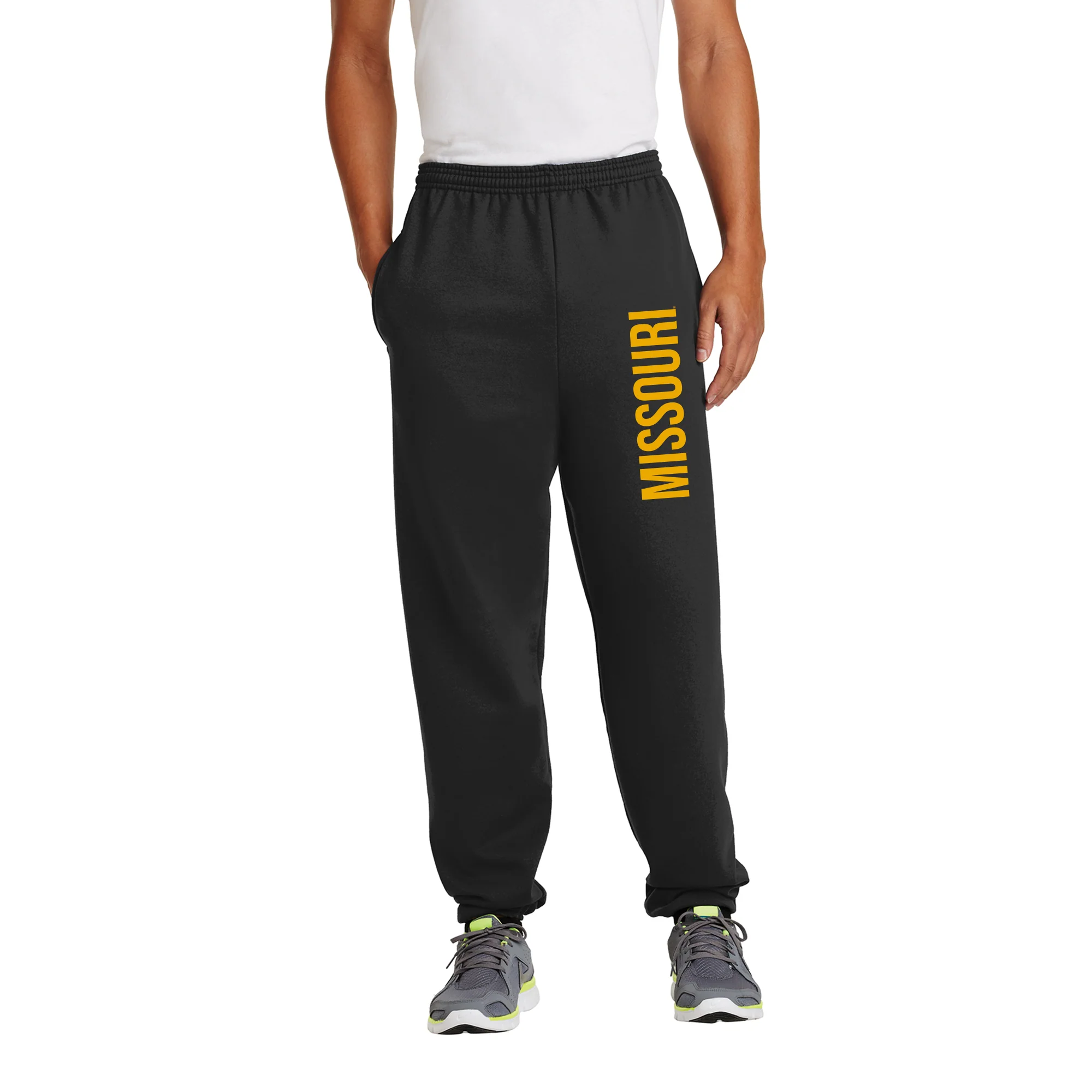 Missouri Tigers Super Block JA BTB Sweatpants - Black - Image 3