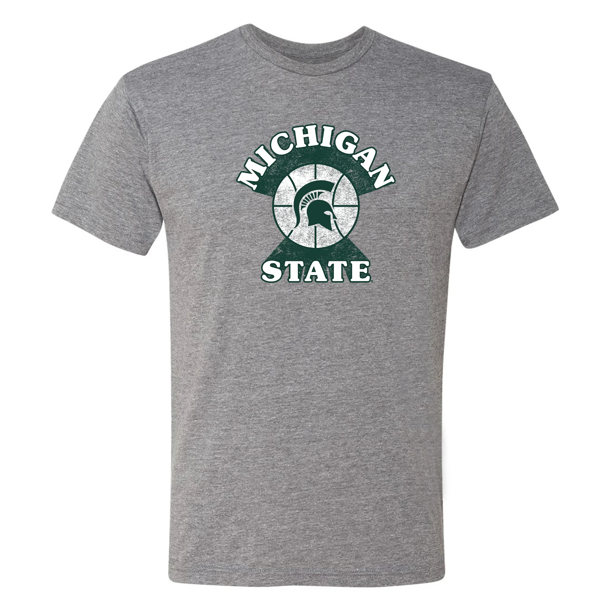 MSU Basketball Shootout NLA Triblend T-Shirt - Premium Heather