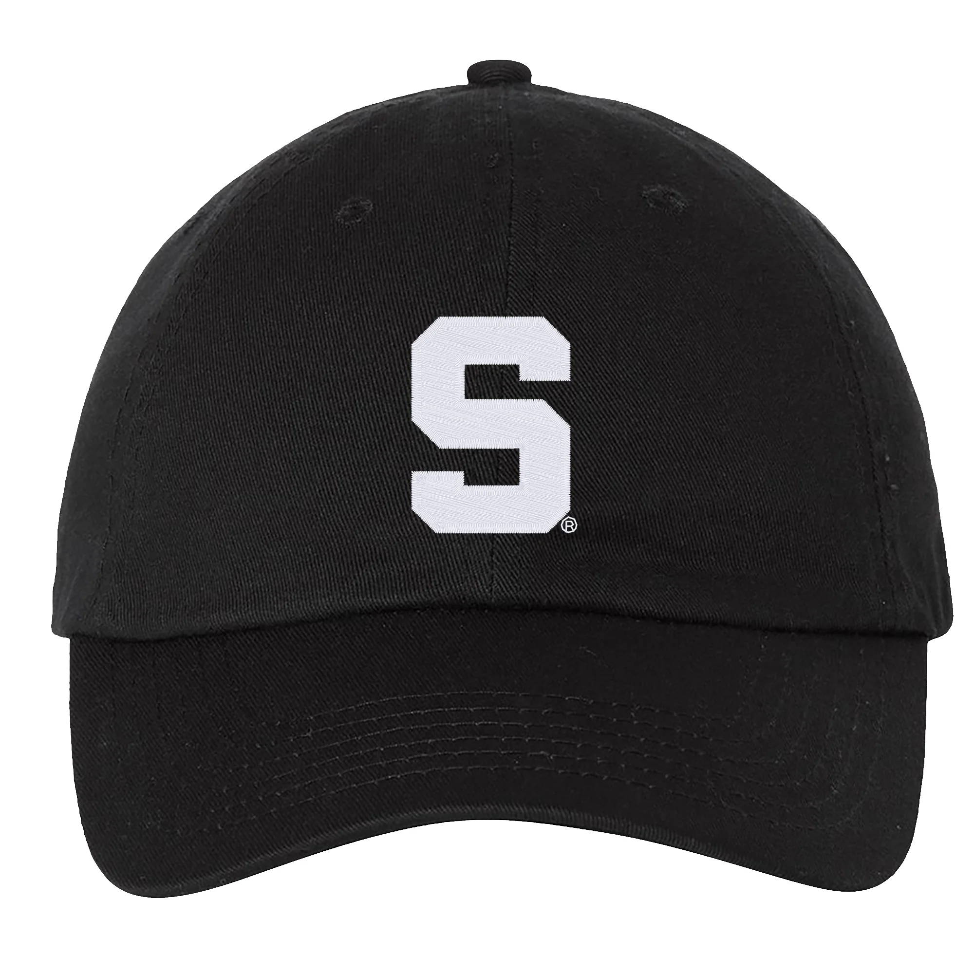 MSU Block S Logo Bio-Washed Classic Dad Hat