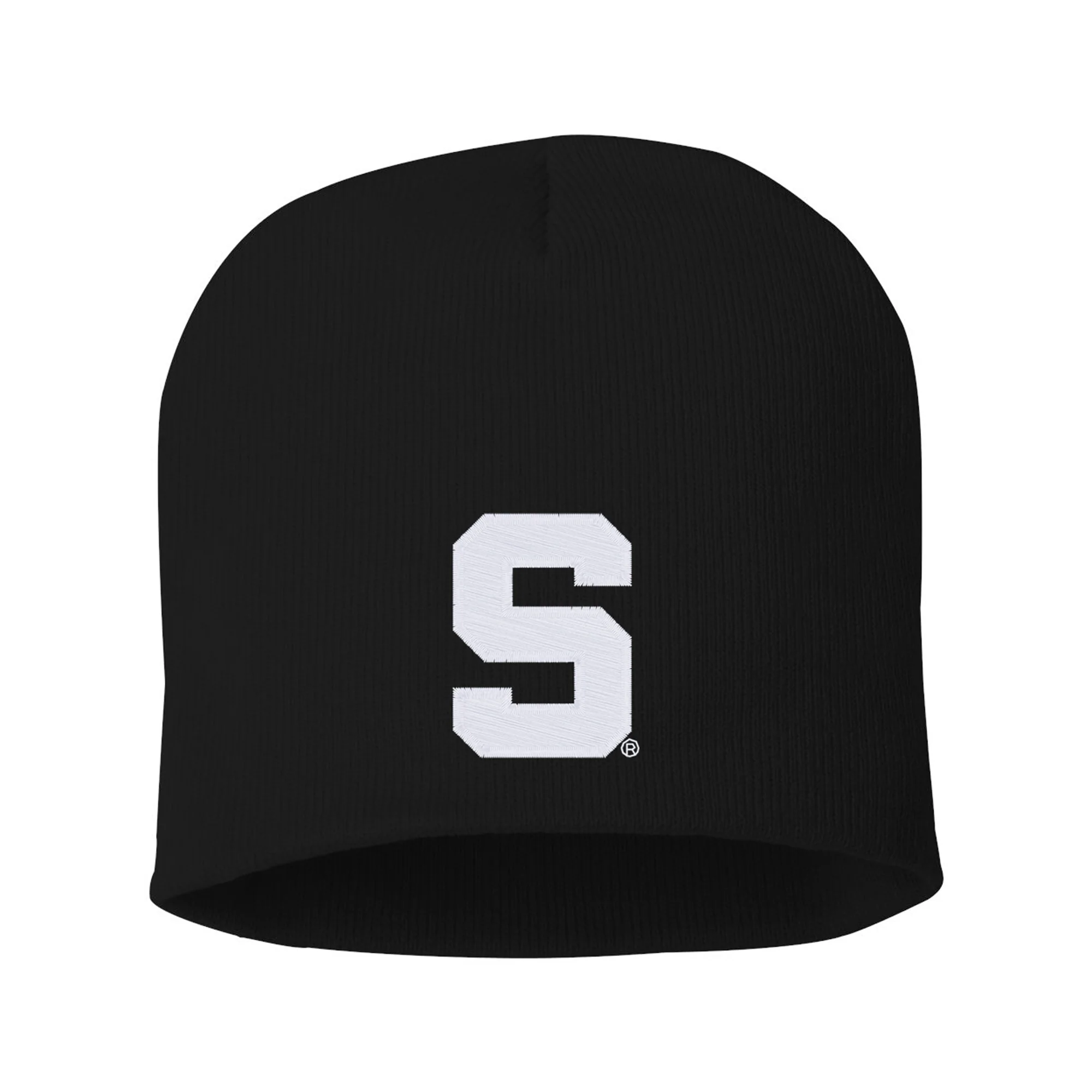 MSU Block S Logo Knit Beanie - Image 2