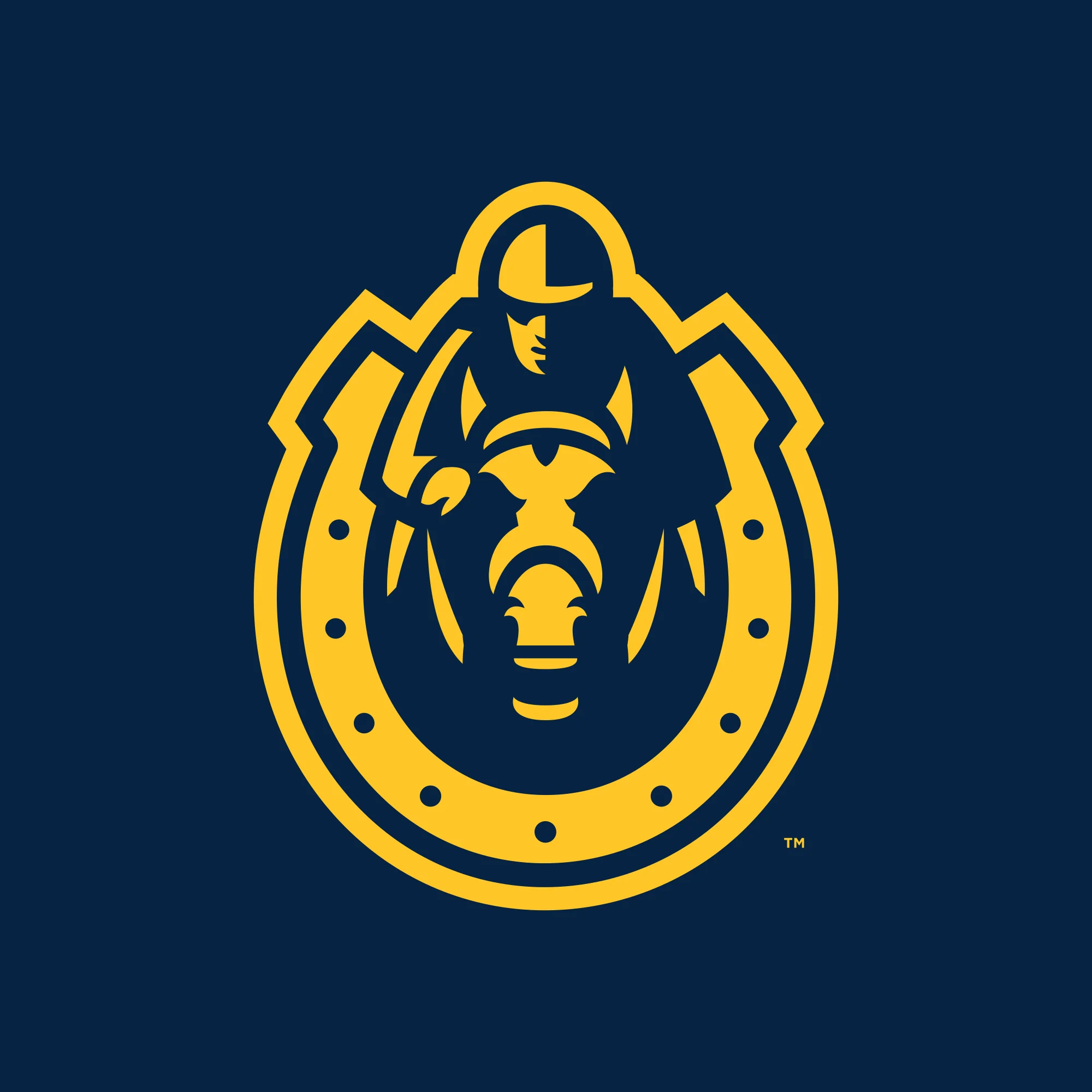 Murray State University Racers Primary Logo Long Sleeve T-Shirt - Navy - Image 2