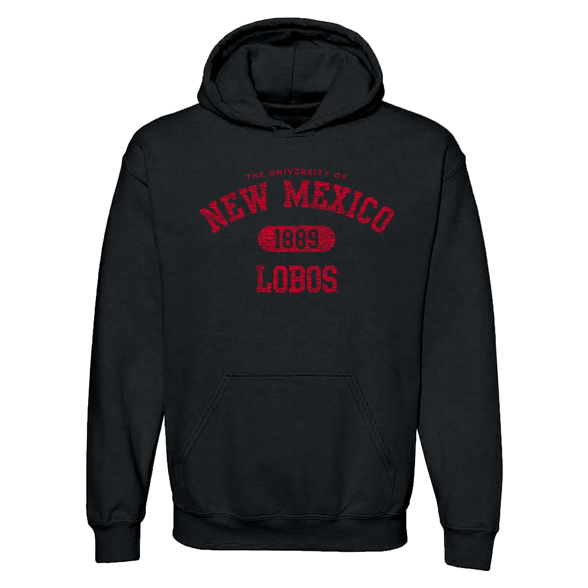 New Mexico Athletic Arch Hoodie - Black