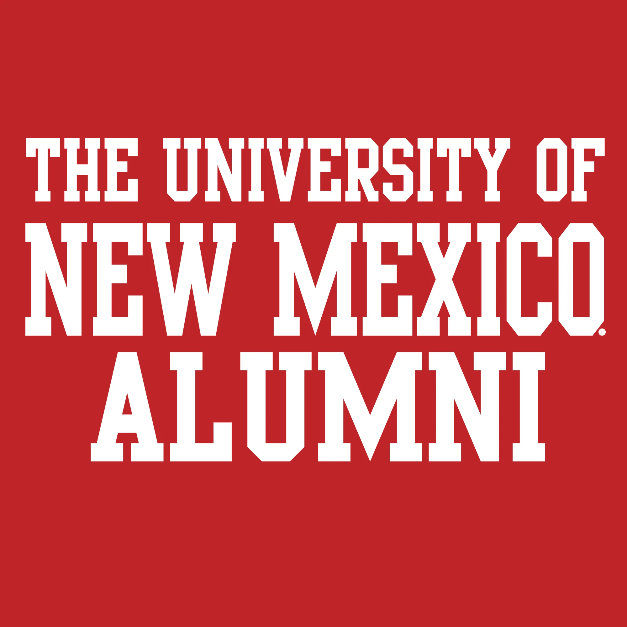 New Mexico Lobos Alumni Block T-Shirt - Red - Image 2