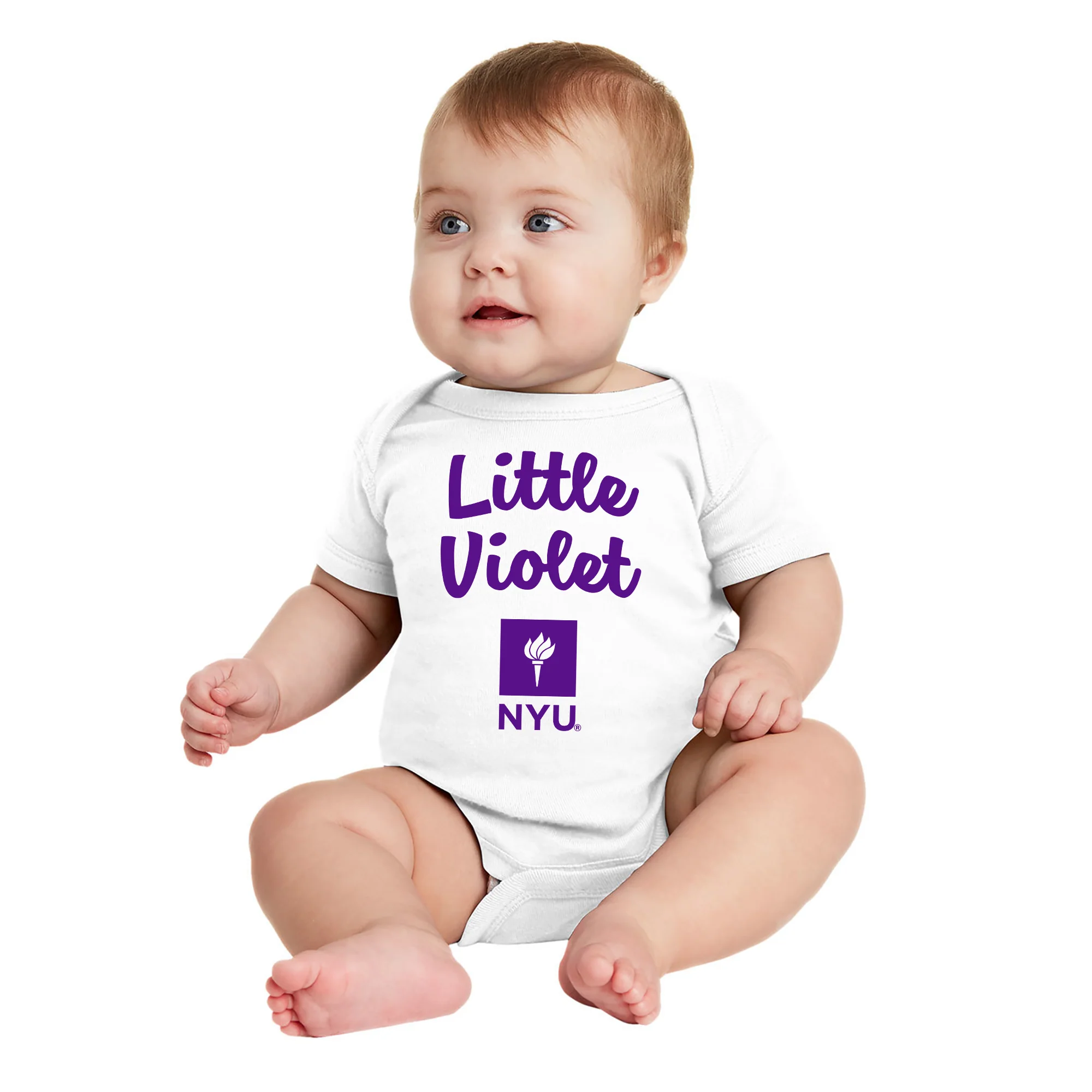 New York Little Violet Creeper - White - Image 3