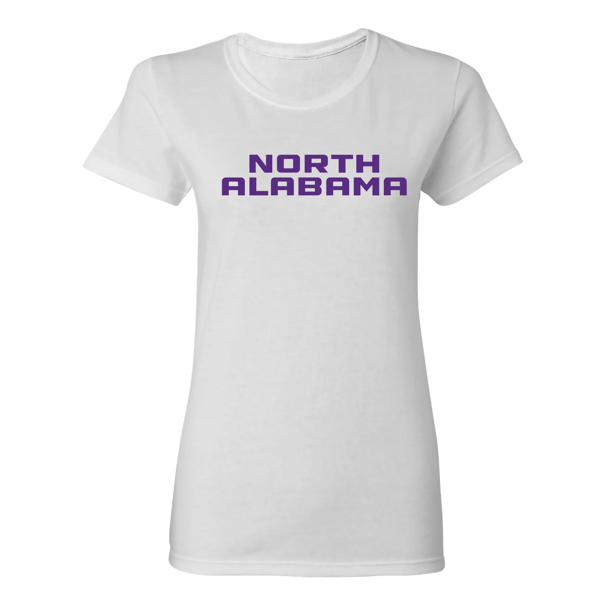 North Alabama Basic Block Women's T-Shirt - White