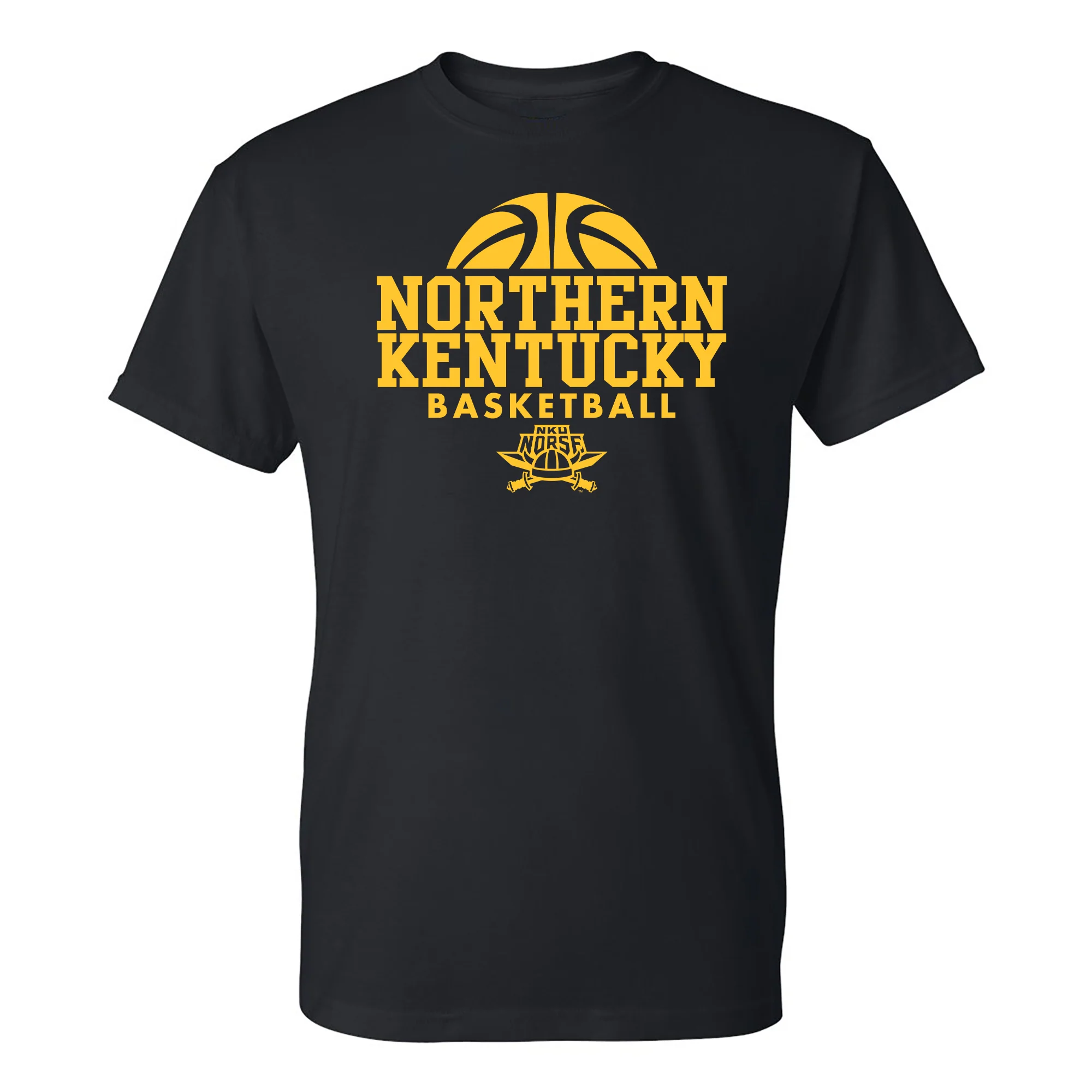 Northern Kentucky University Norse Basketball Hype Short Sleeve T Shirt - Black
