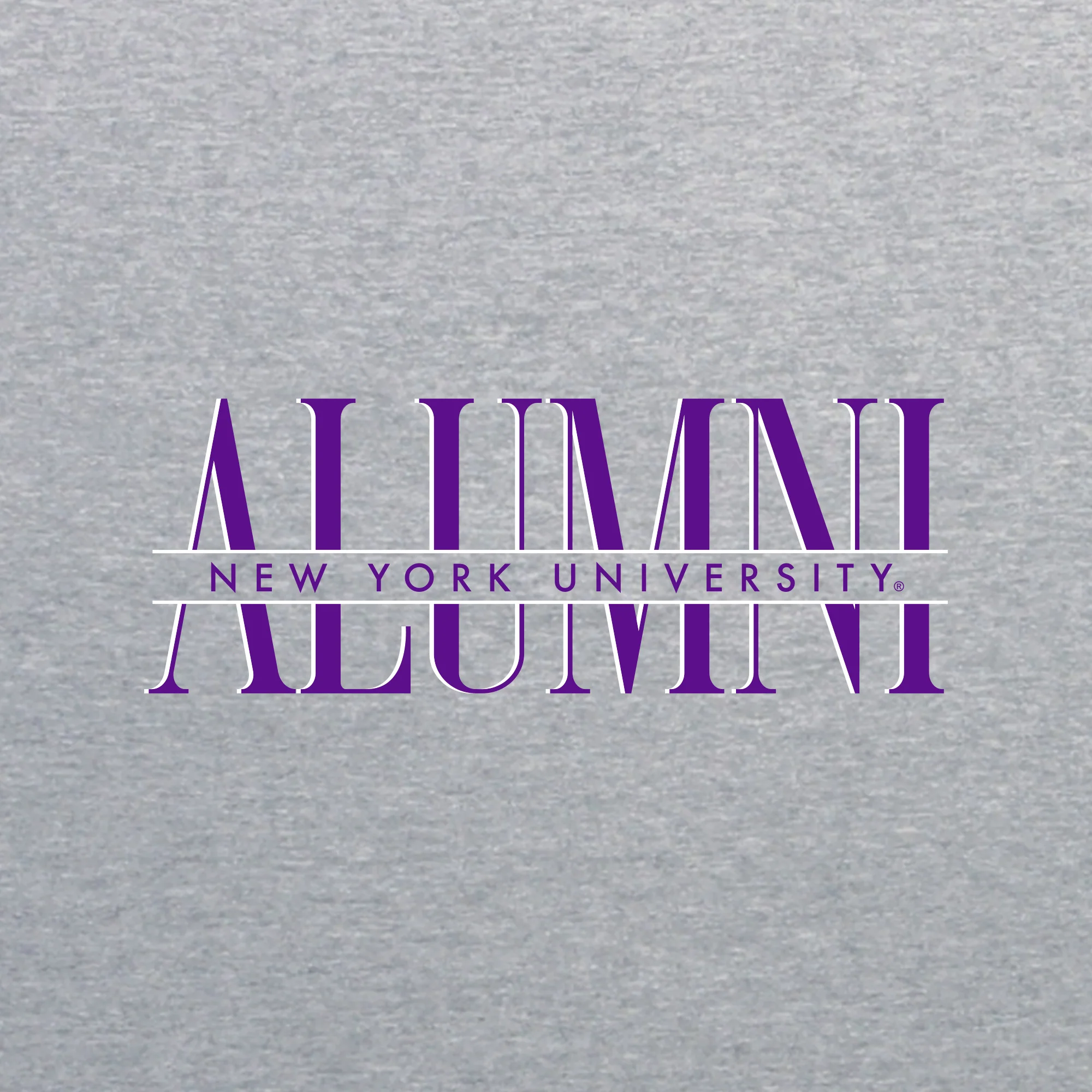 NYU Classic Alumni T-Shirt - Sport Grey - Image 2