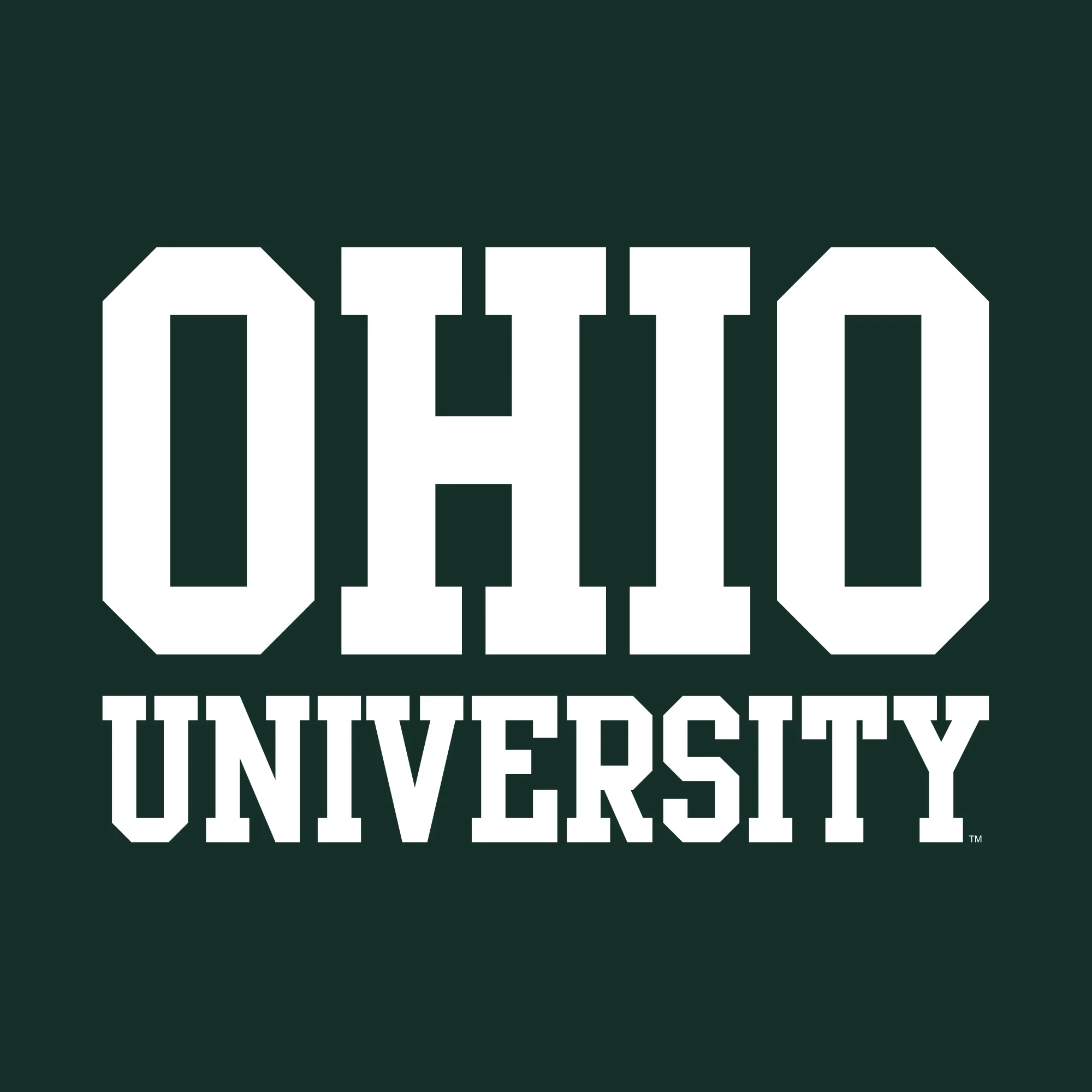 Ohio University Bobcats Basic Block Hoodie - Forest - Image 2