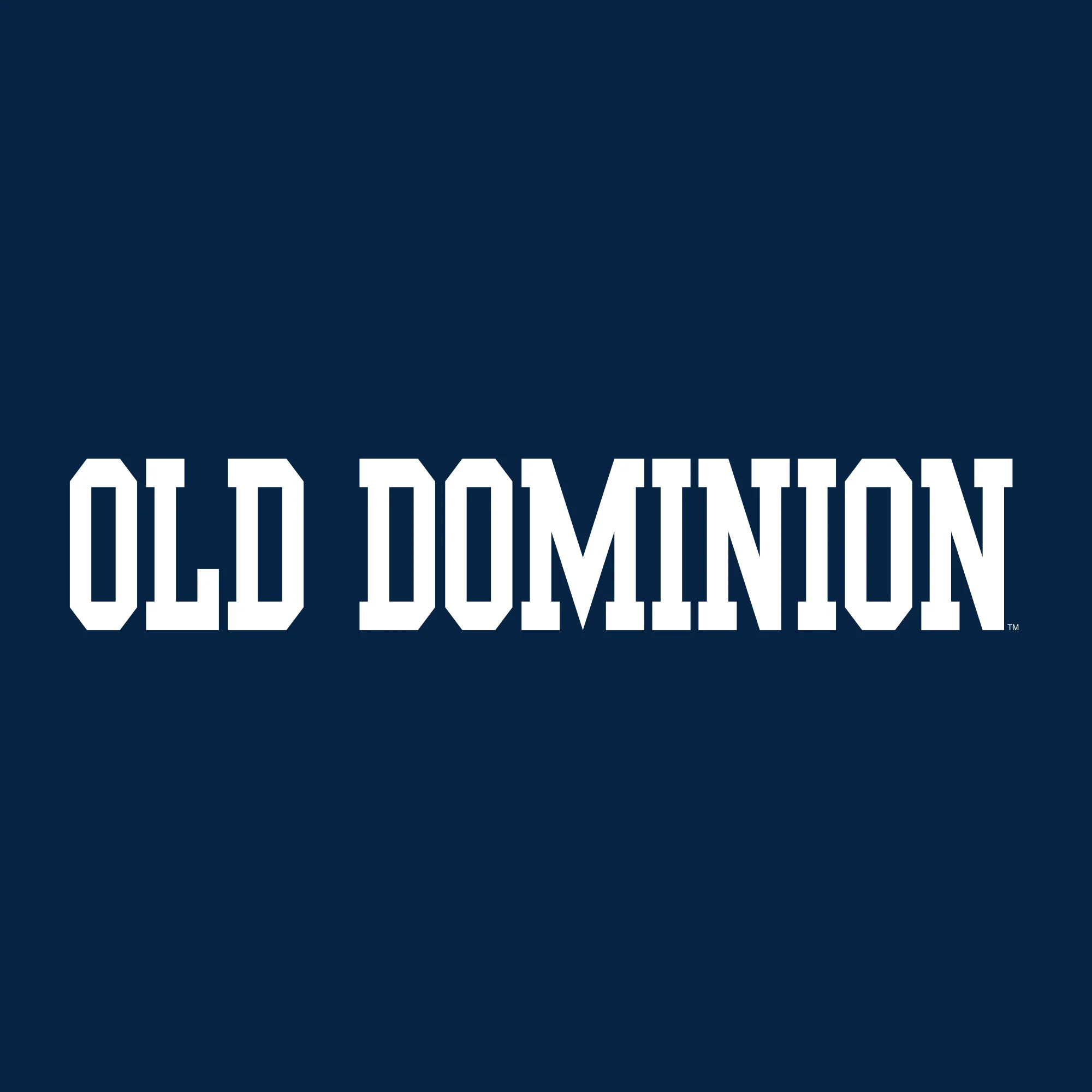 Old Dominion University Monarchs Basic Block Crewneck Sweatshirt - Navy - Image 2