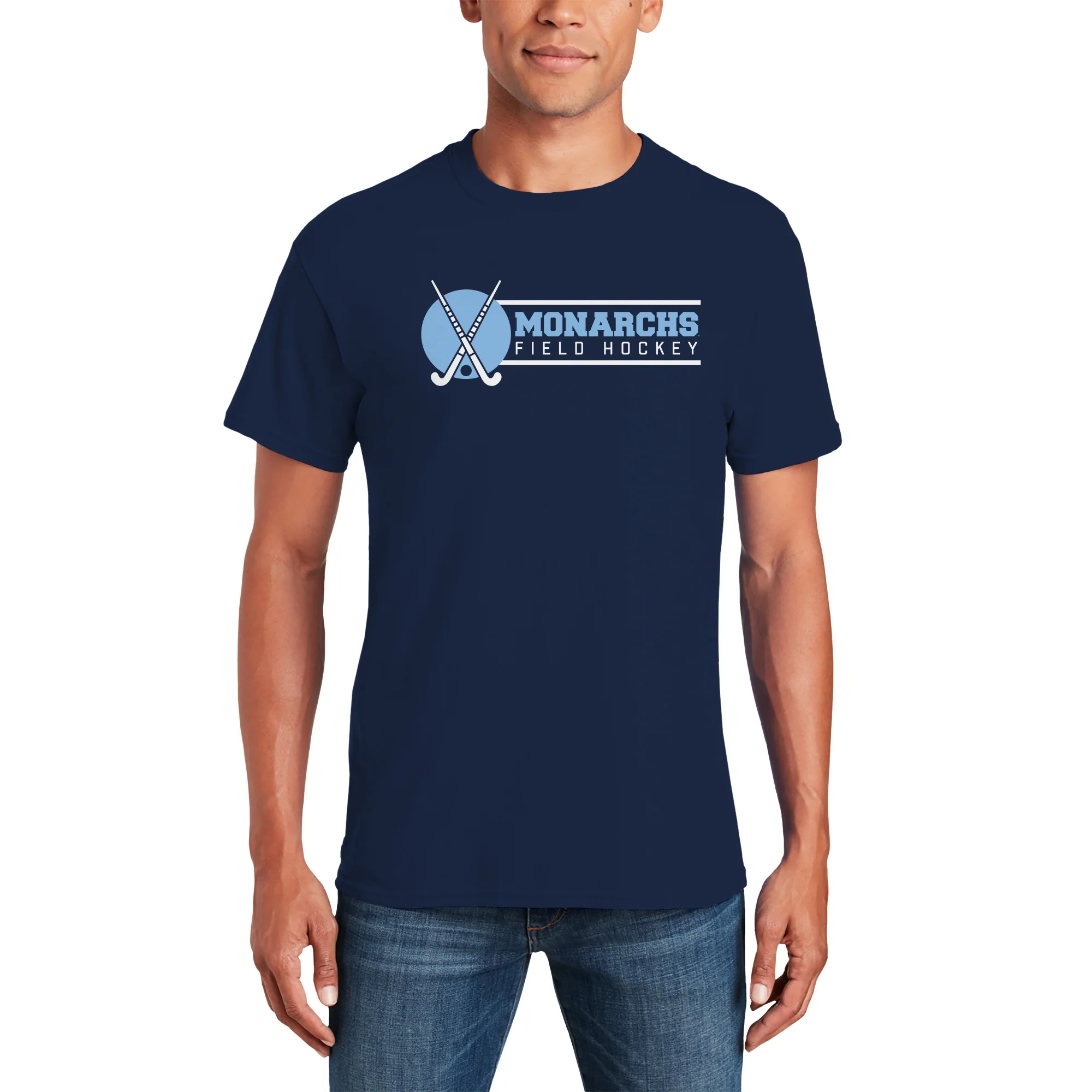 Old Dominion Monarchs Field Hockey Spotlight T Shirt - Navy - Image 3