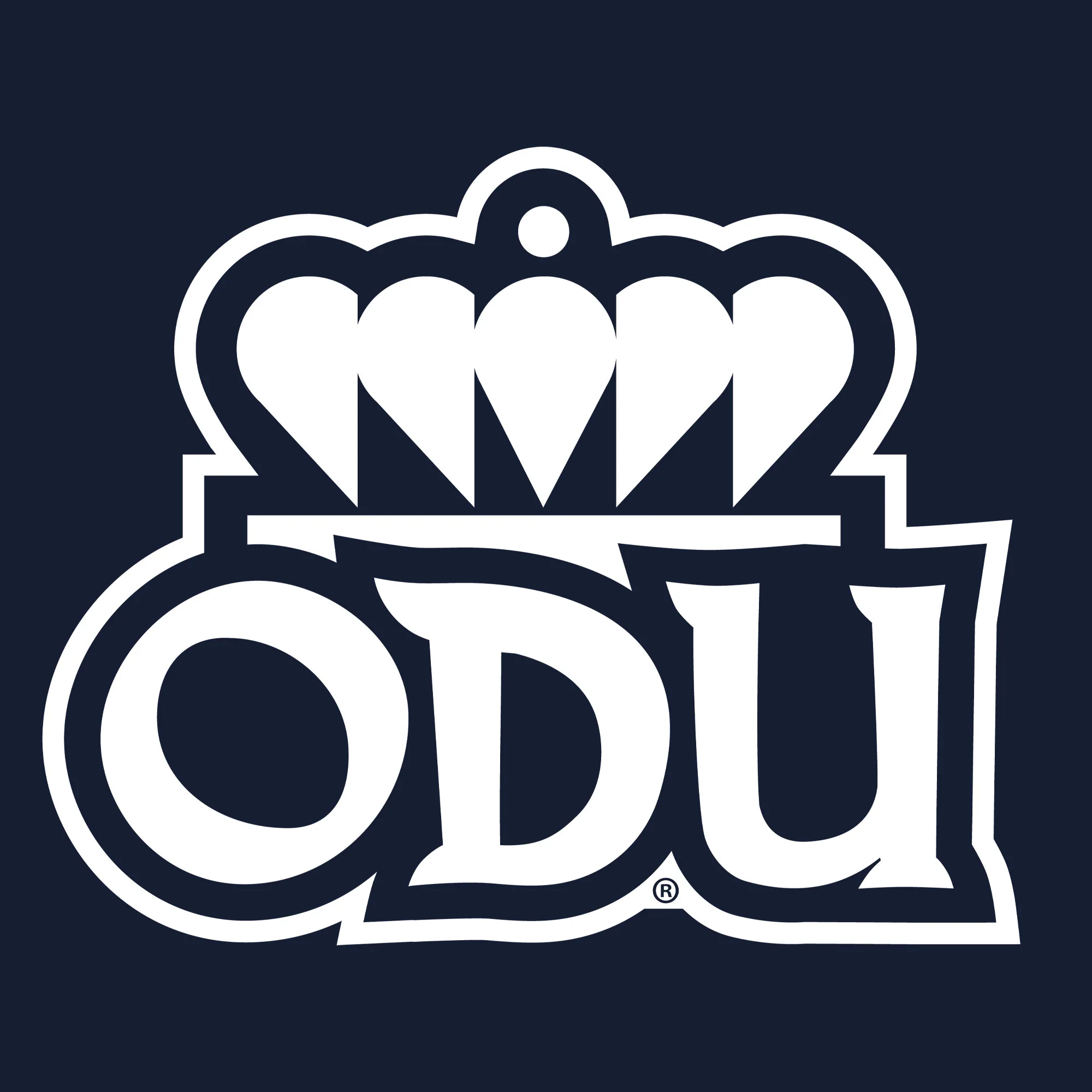 Old Dominion University Monarchs Primary Logo Tank Top - Navy - Image 2