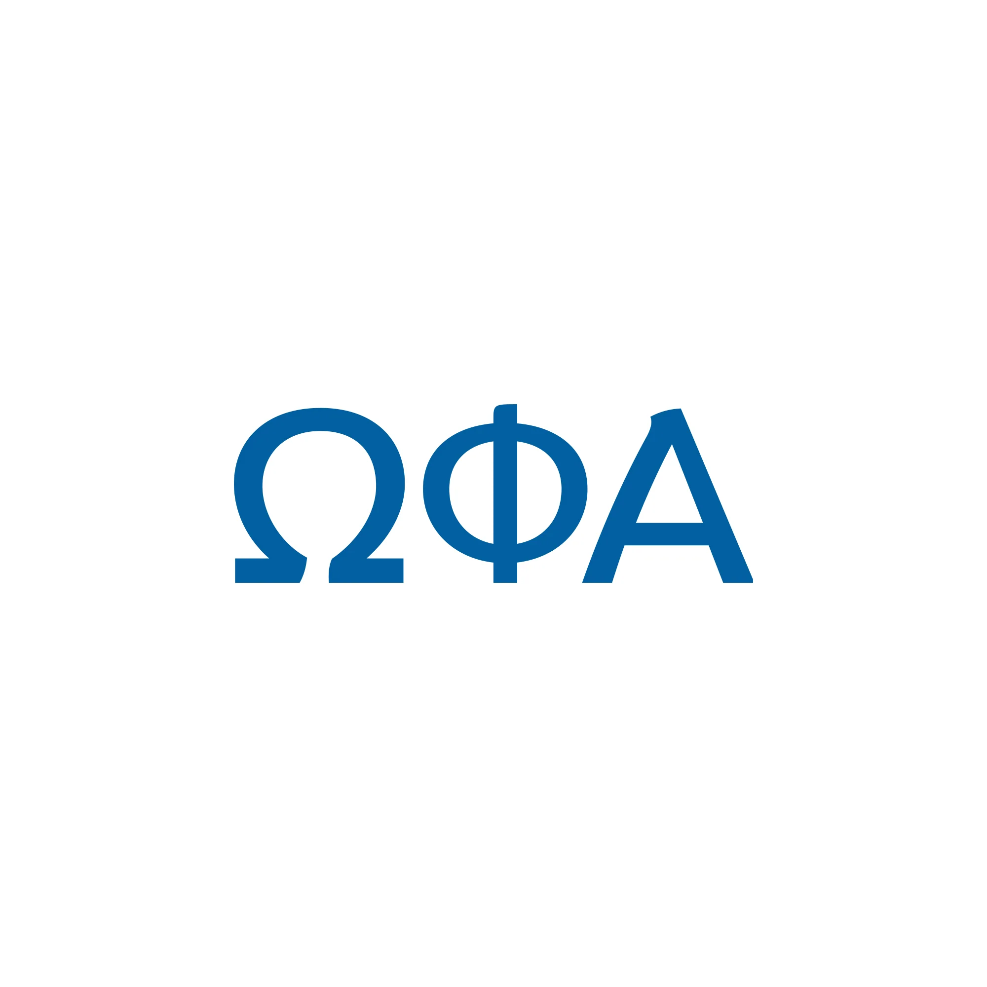 Omega Phi Alpha Greek Letter Block LC Brooks Brothers Women’s Mesh Pique Performance Polo - White - Image 2